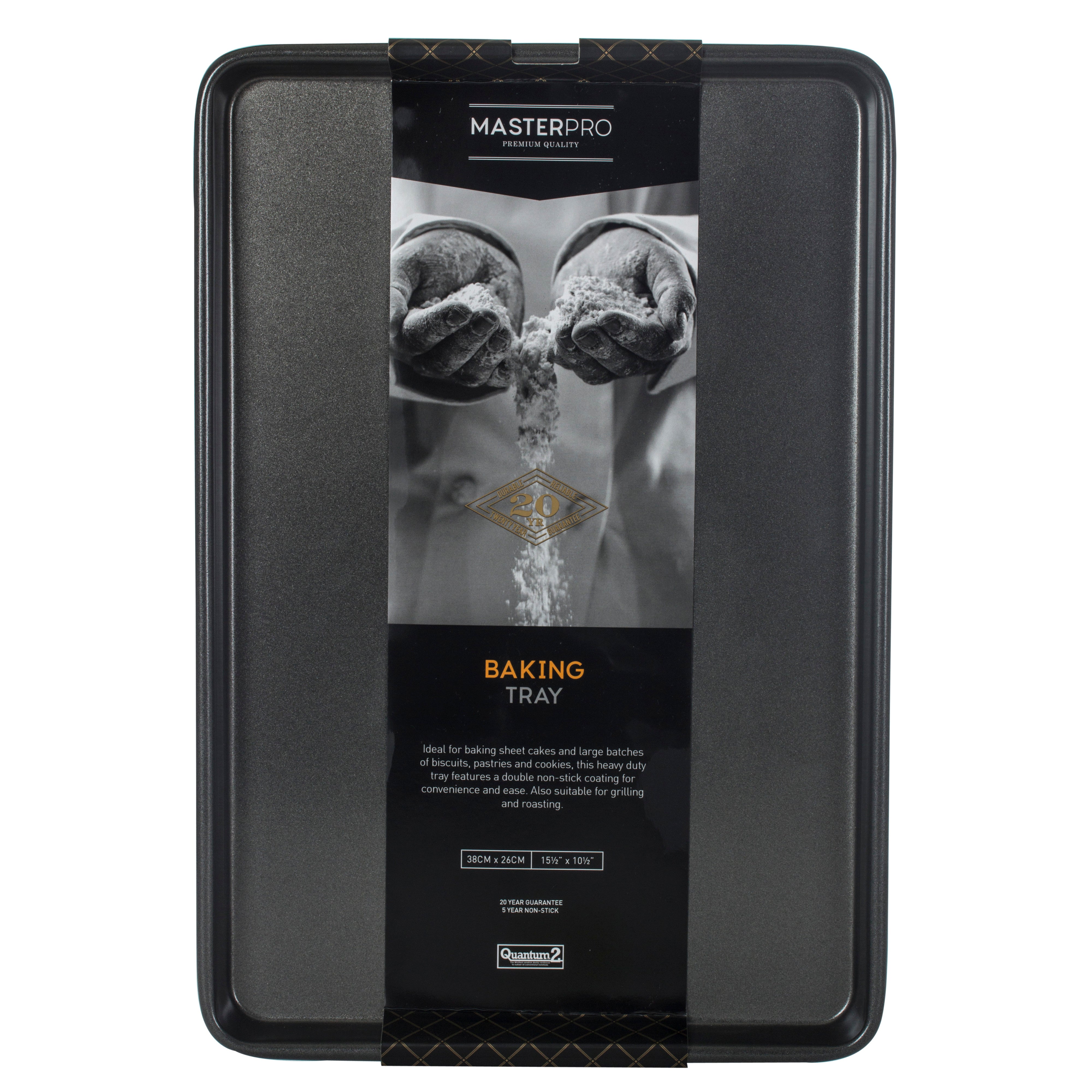 MasterPro Non-Stick Baking Tray 38x26cm