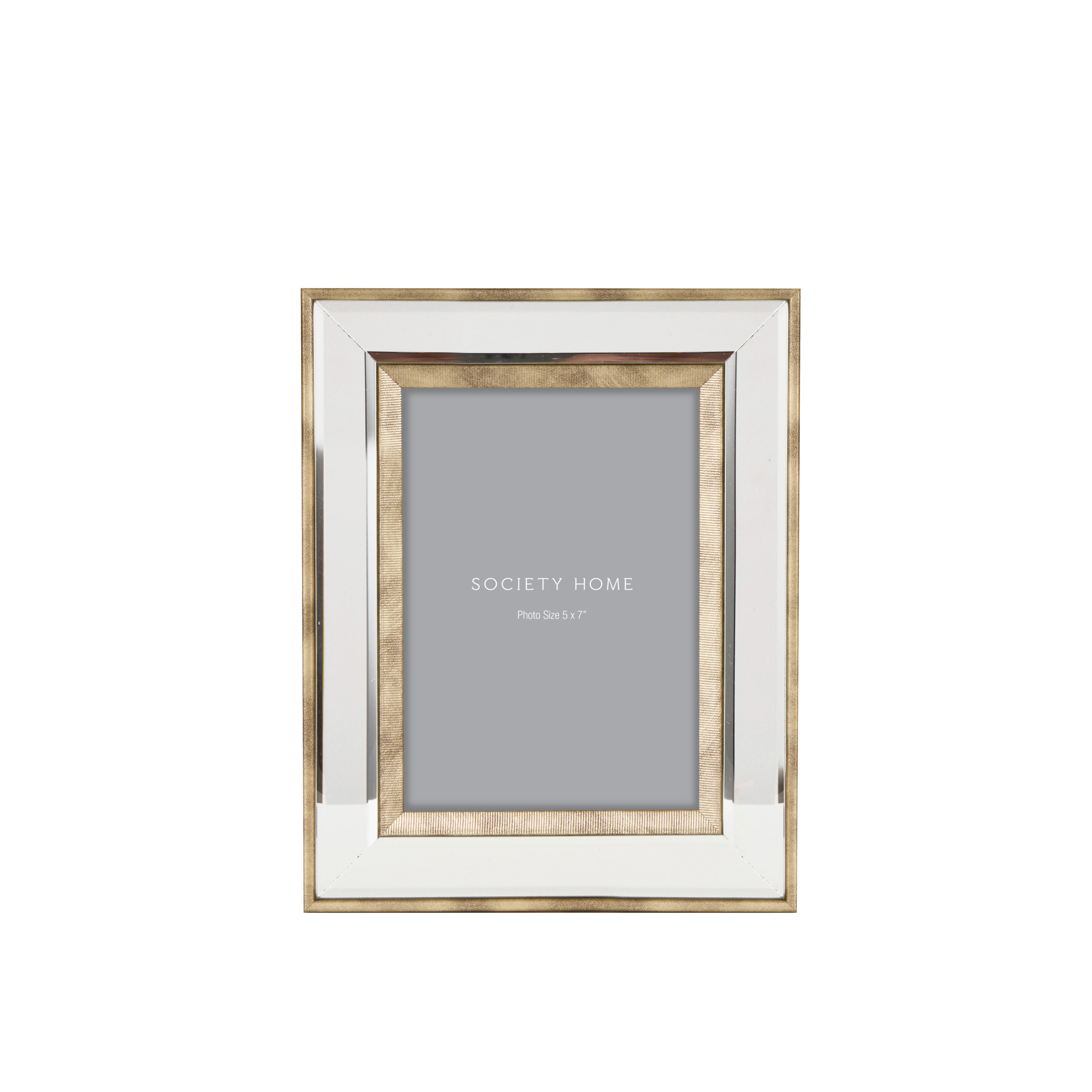 Society Home Amelia Mirror Photo Frame Gold 22cm
