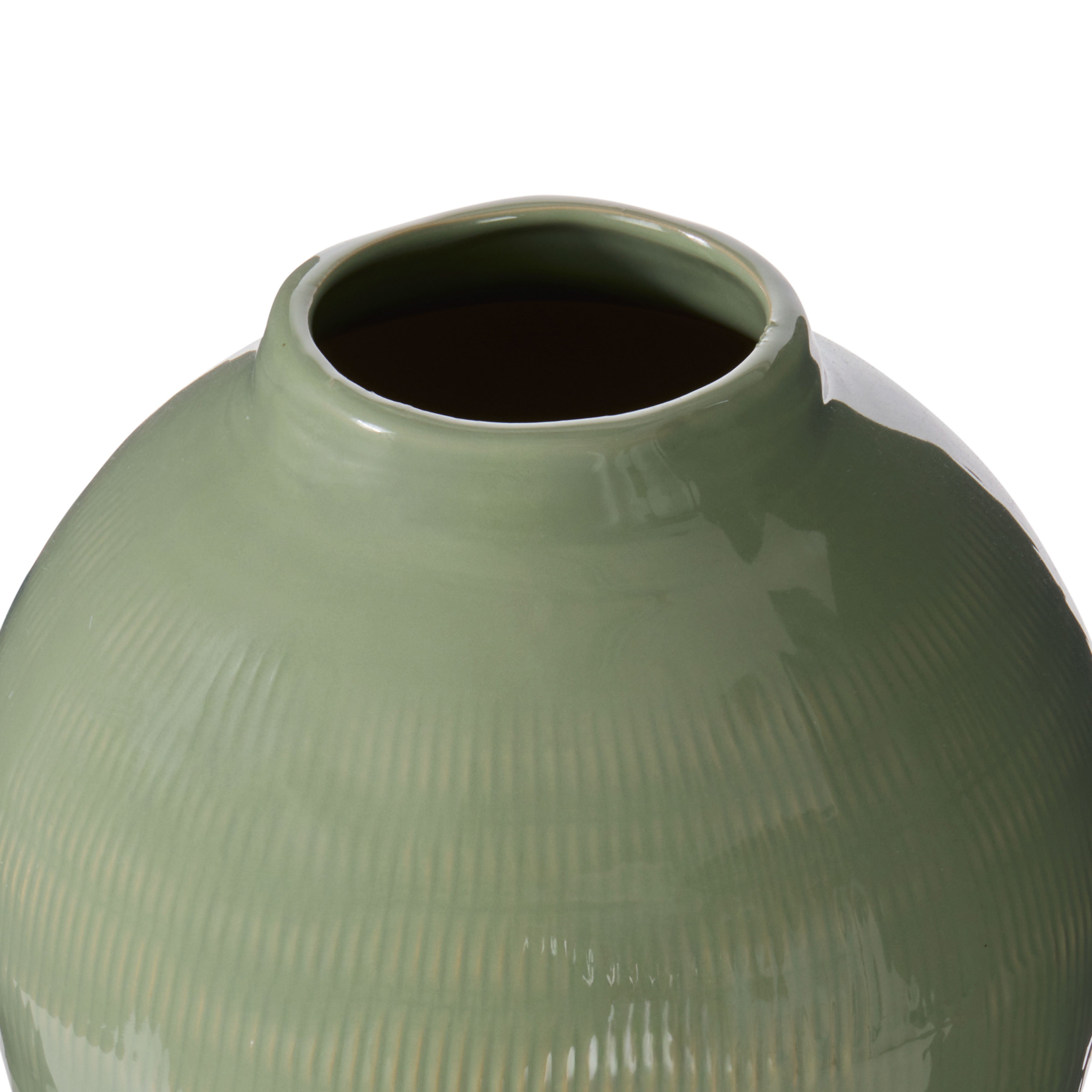Rogue Kiona Vase Green