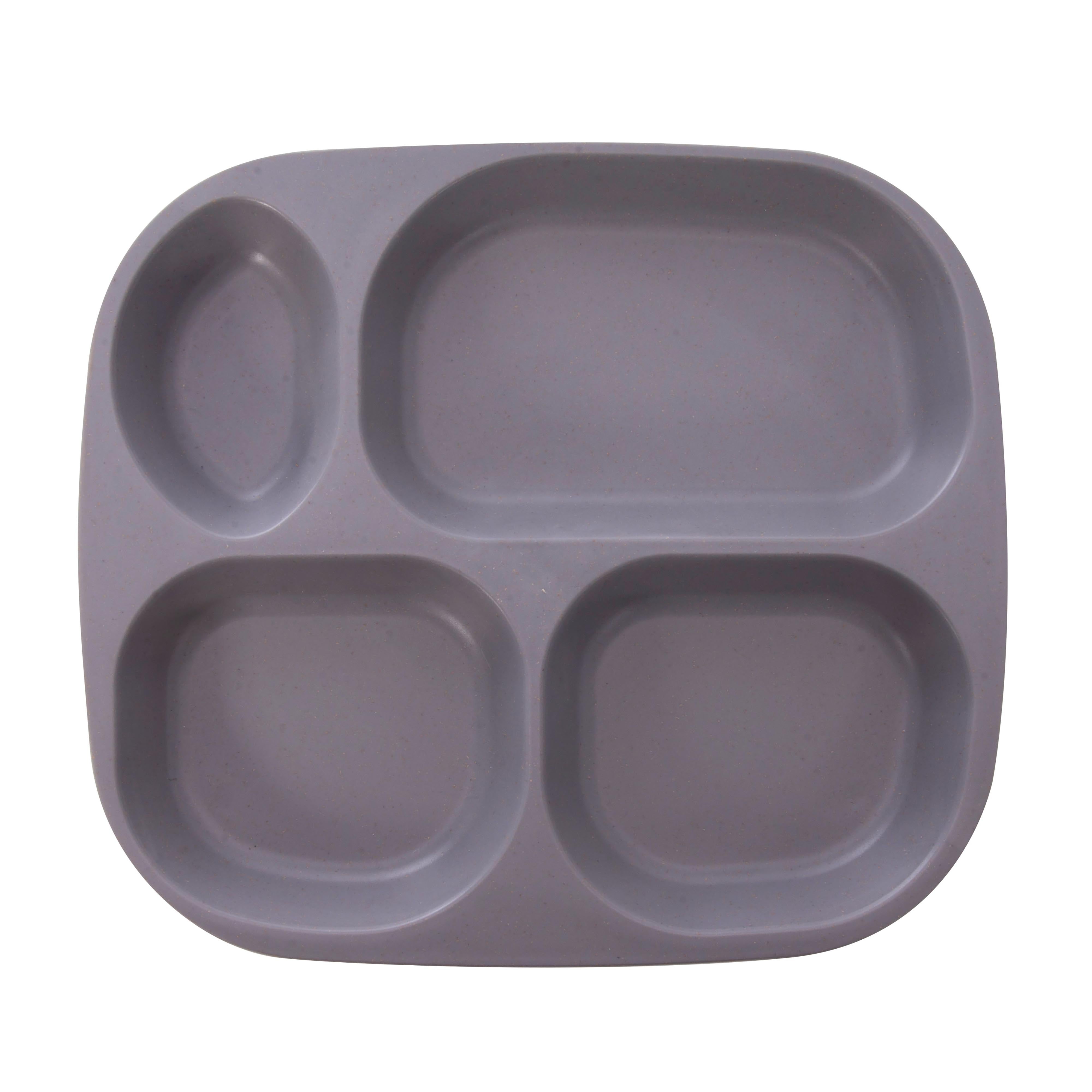 Maverick Wheat Straw Divided Plate