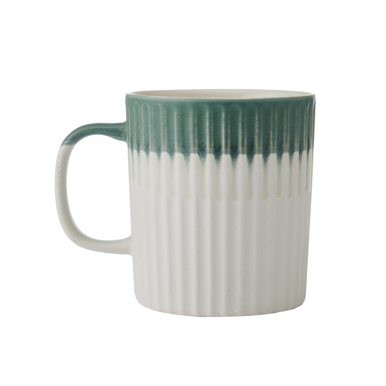 Mikasa Stoneware Mug 410ml (Green Textured)