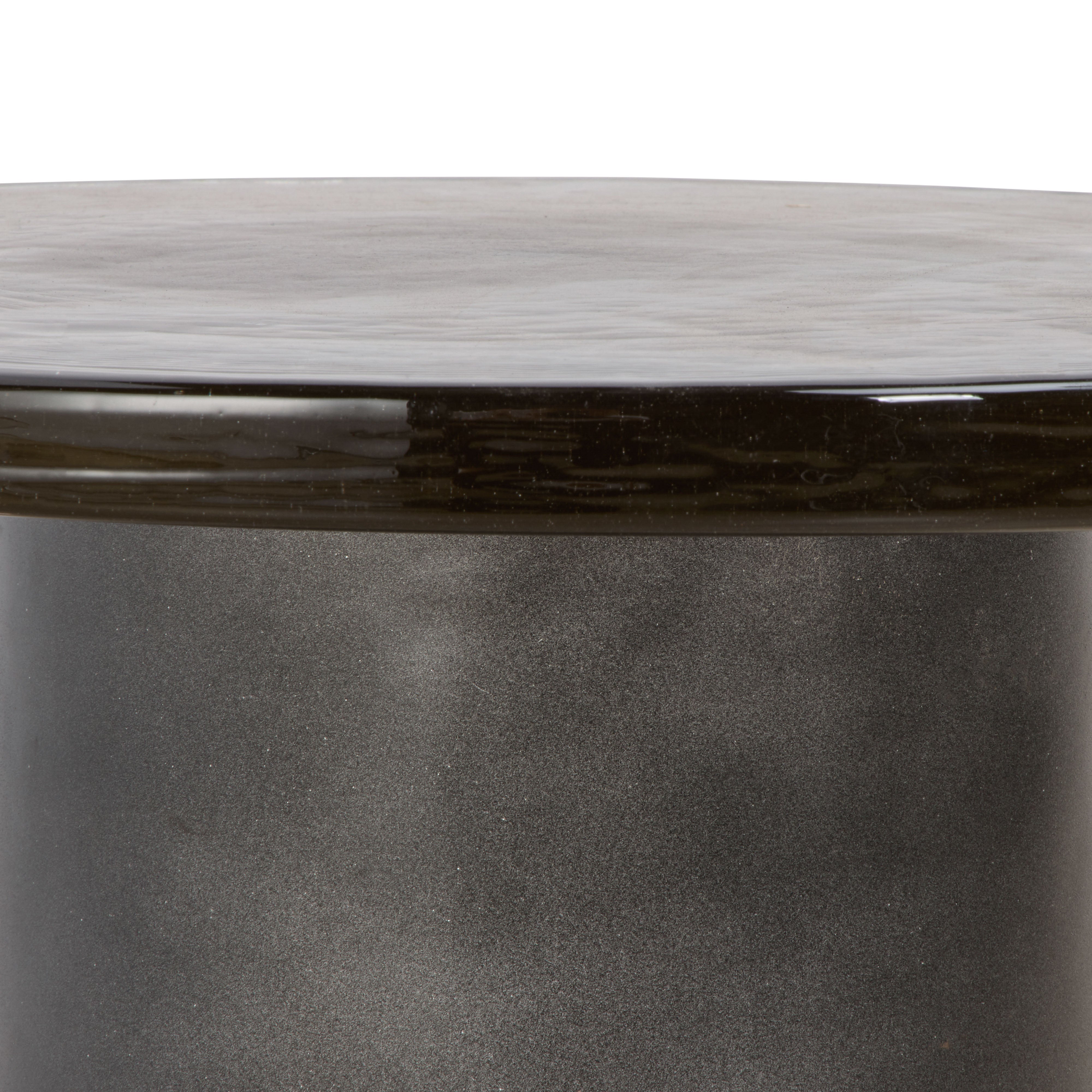 Grand Designs Axen Side Table Black & Grey