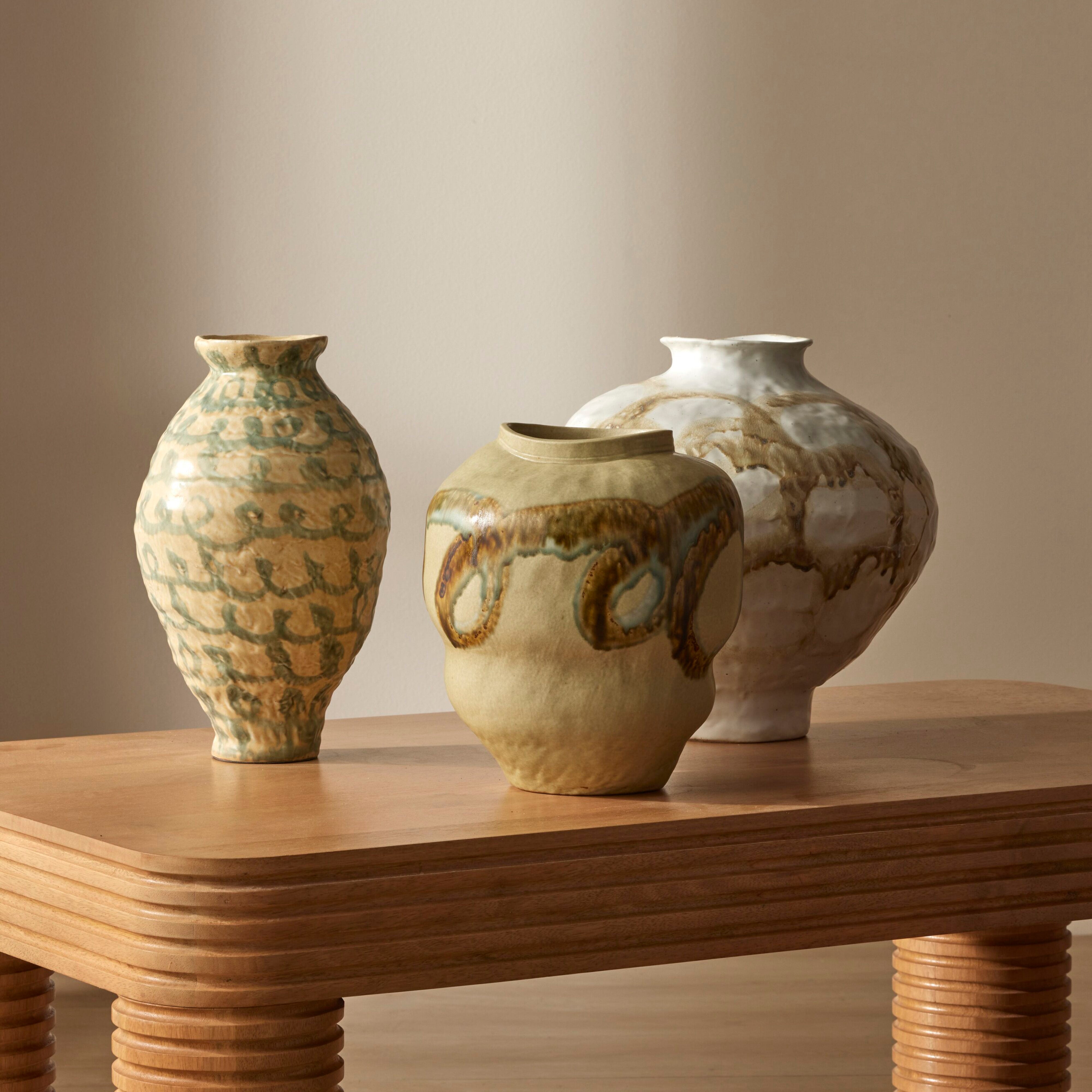 Amalfi Erol Vase Collection Green & Blue