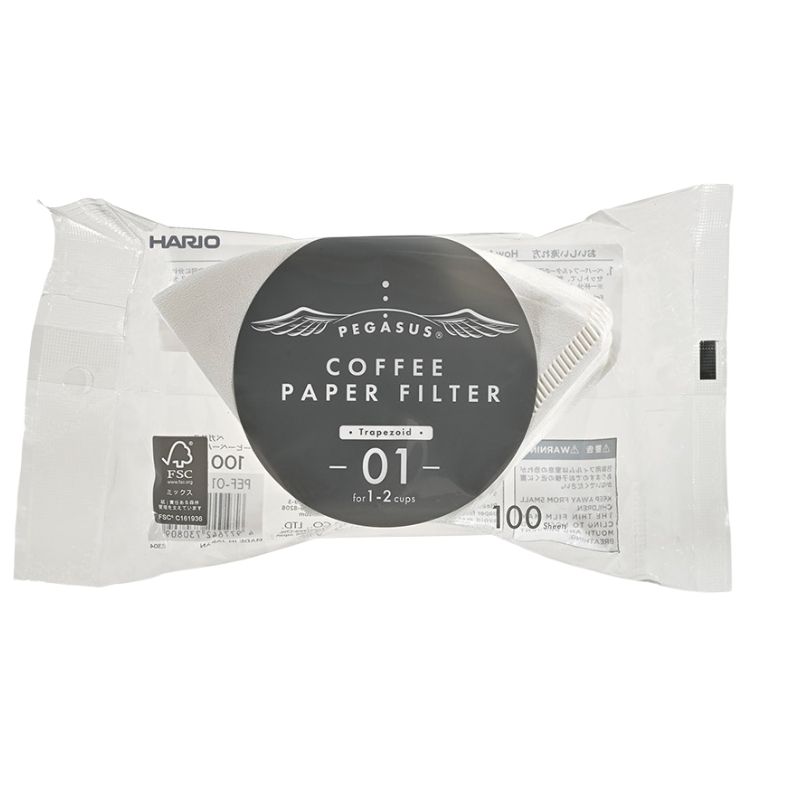 Hario Pegasus Paper Filter 01 (100pk)
