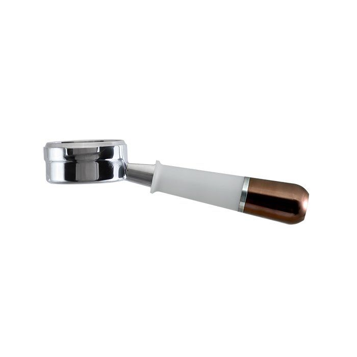 Pesado Naked Portafilter NS - White/Bronze