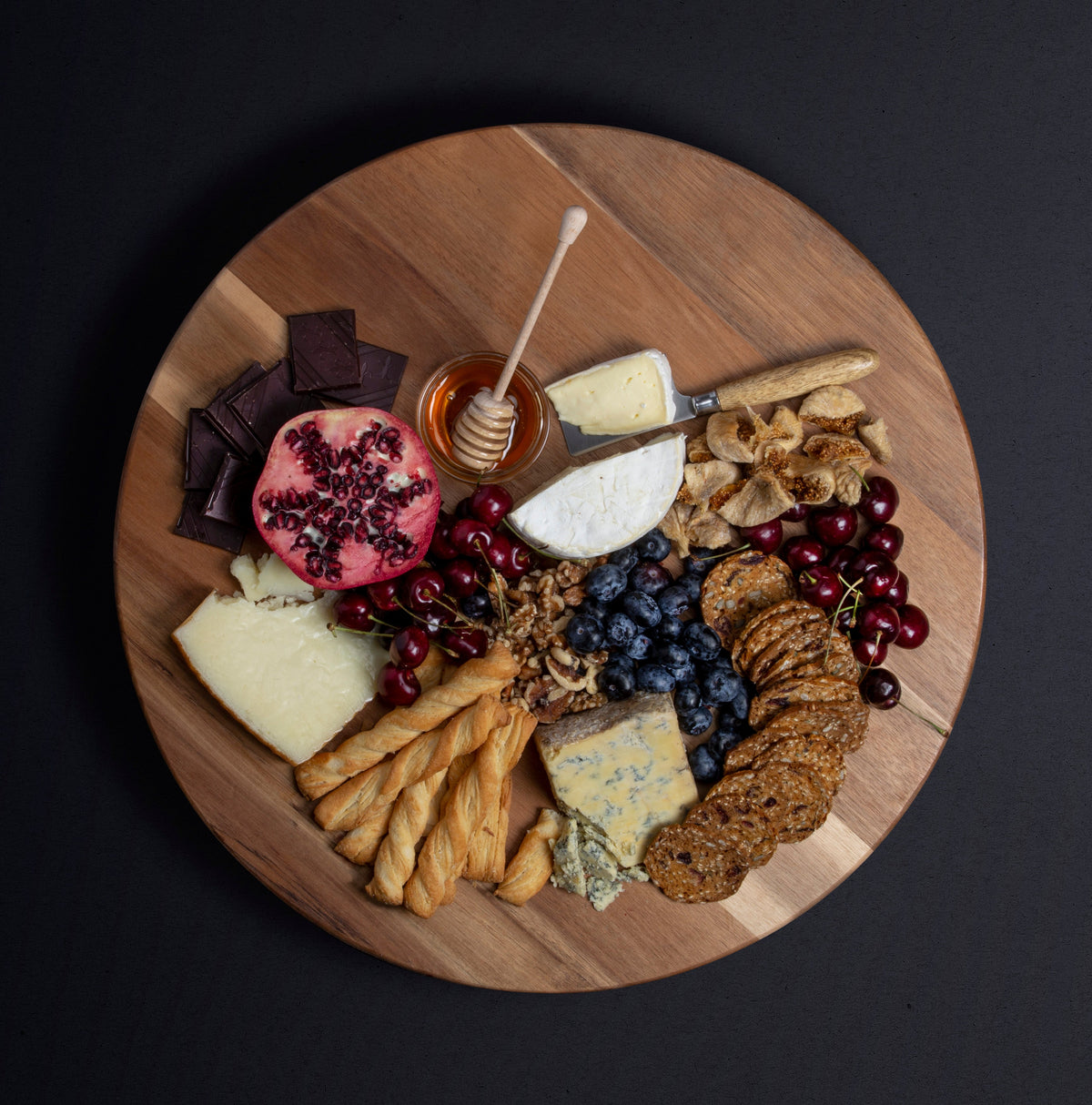 Davis & Waddell Fine Foods Lazy Susan Natural