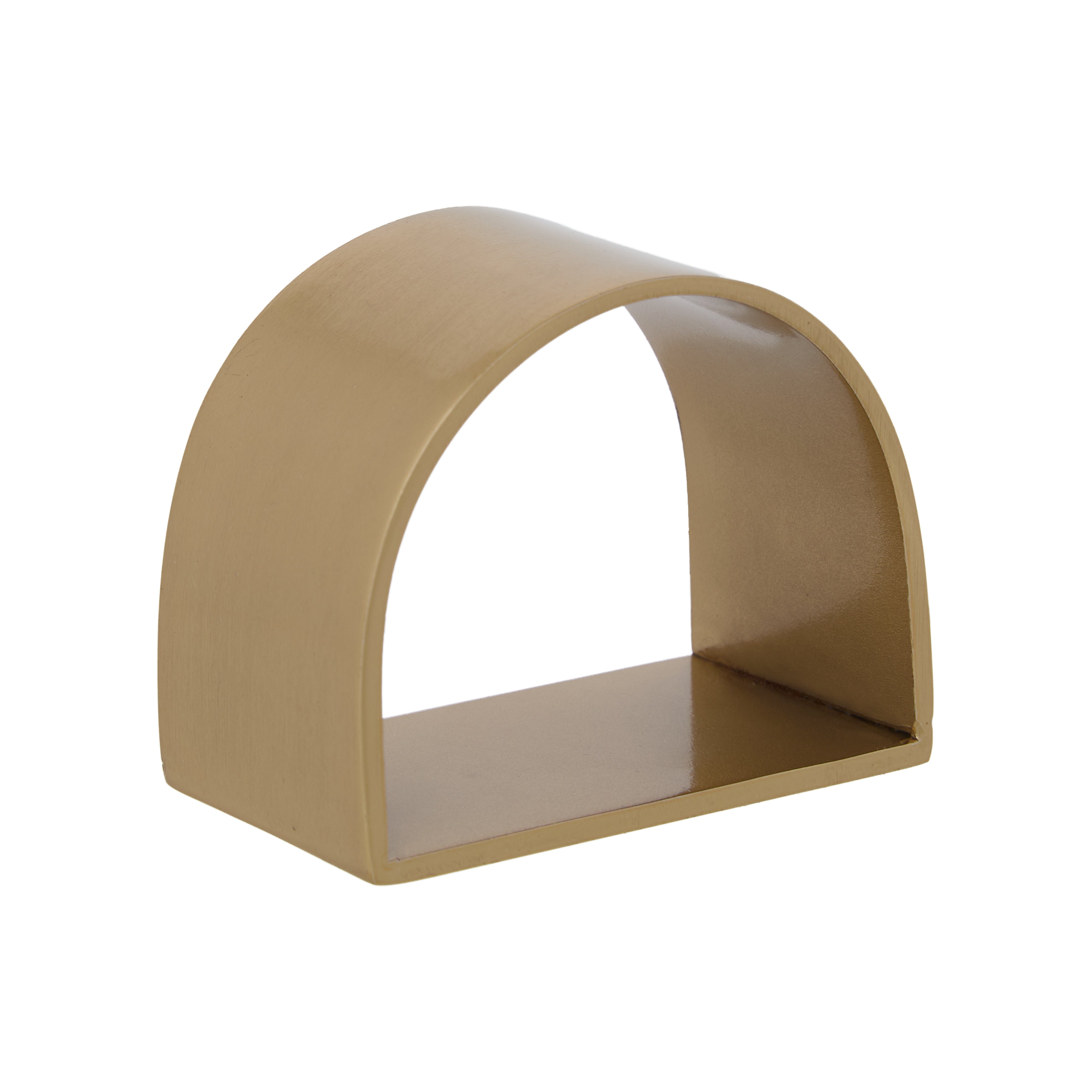 Amalfi Sorrento Napkin Rings 4 Piece Set Gold