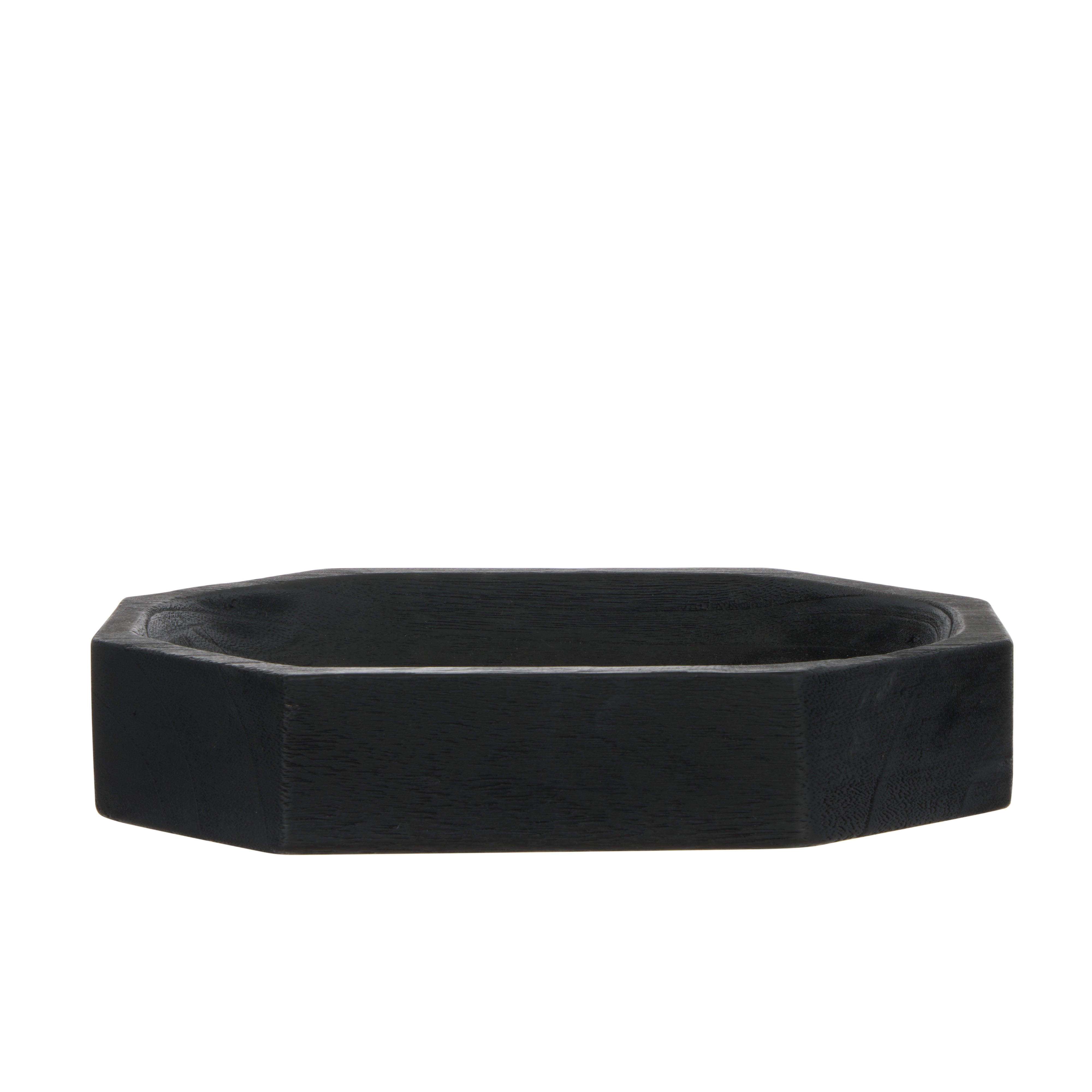 Amalfi Lyra Wooden Tray Tall Black
