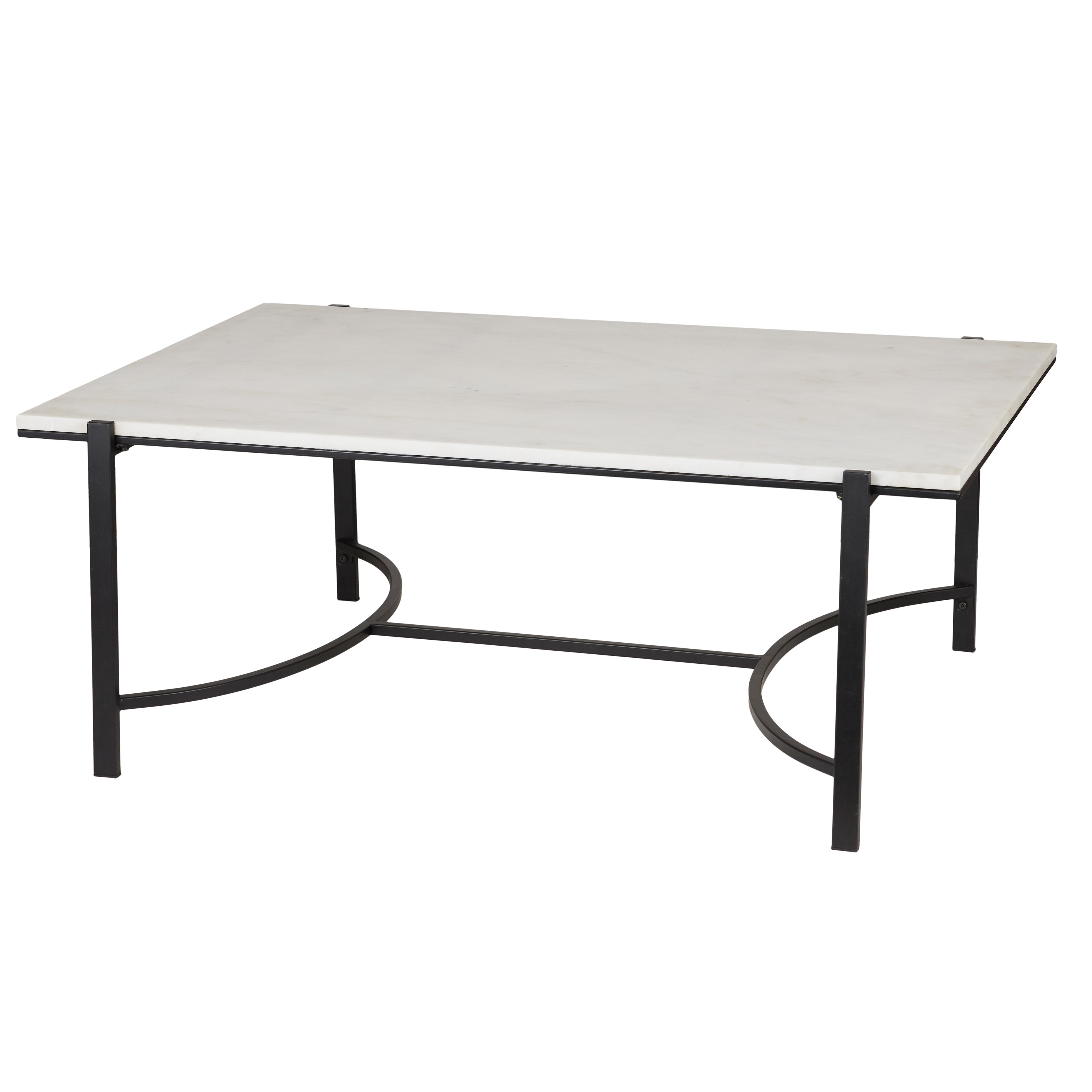 Society Home Penn Coffee Table White & Black