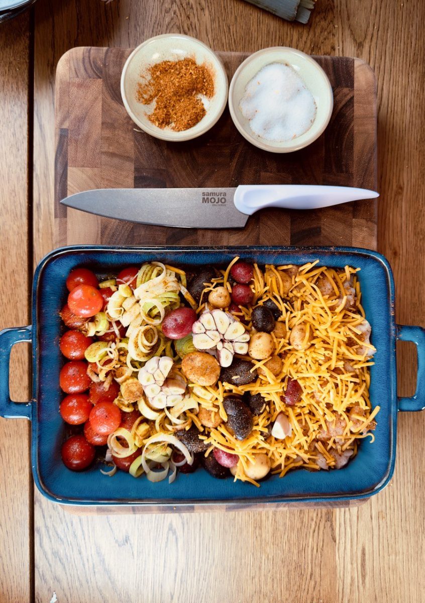 Samura MOJO 6pc Knife Block Set White