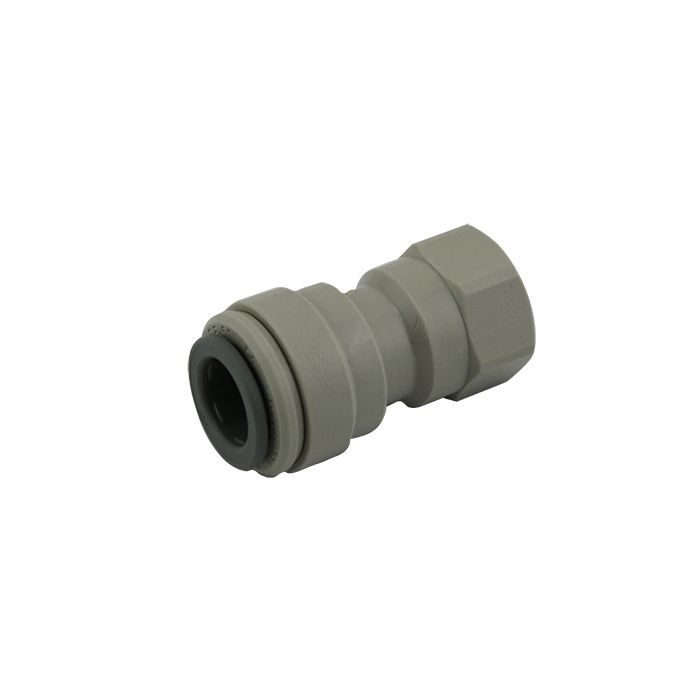 John Guest Connector - 3/8" PF - 1/4" NPTF