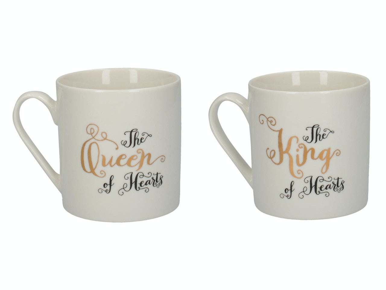 V&A Alice in Wonderland His & Hers Mug Set of 2 350ml