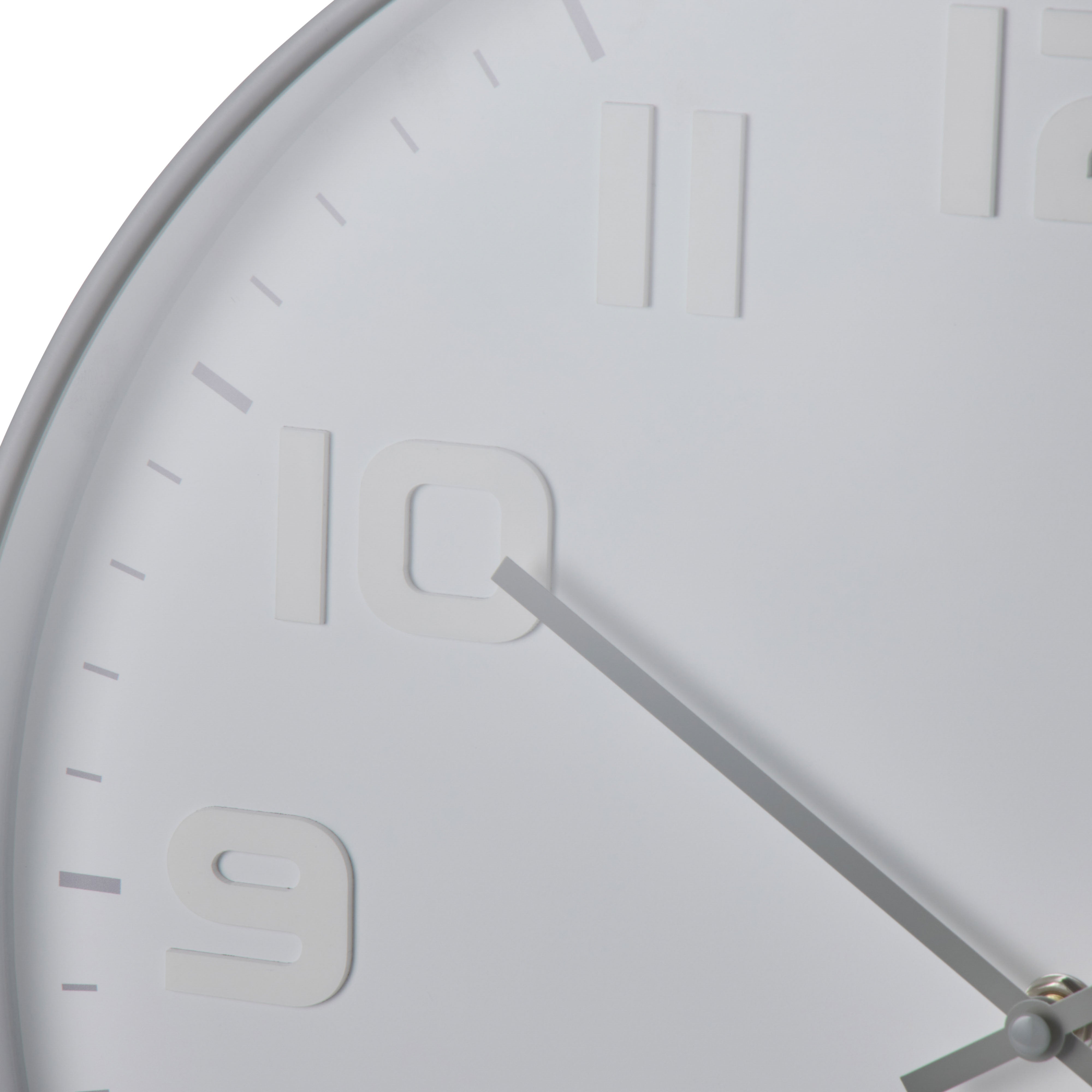 Amalfi Boston Wall Clock White