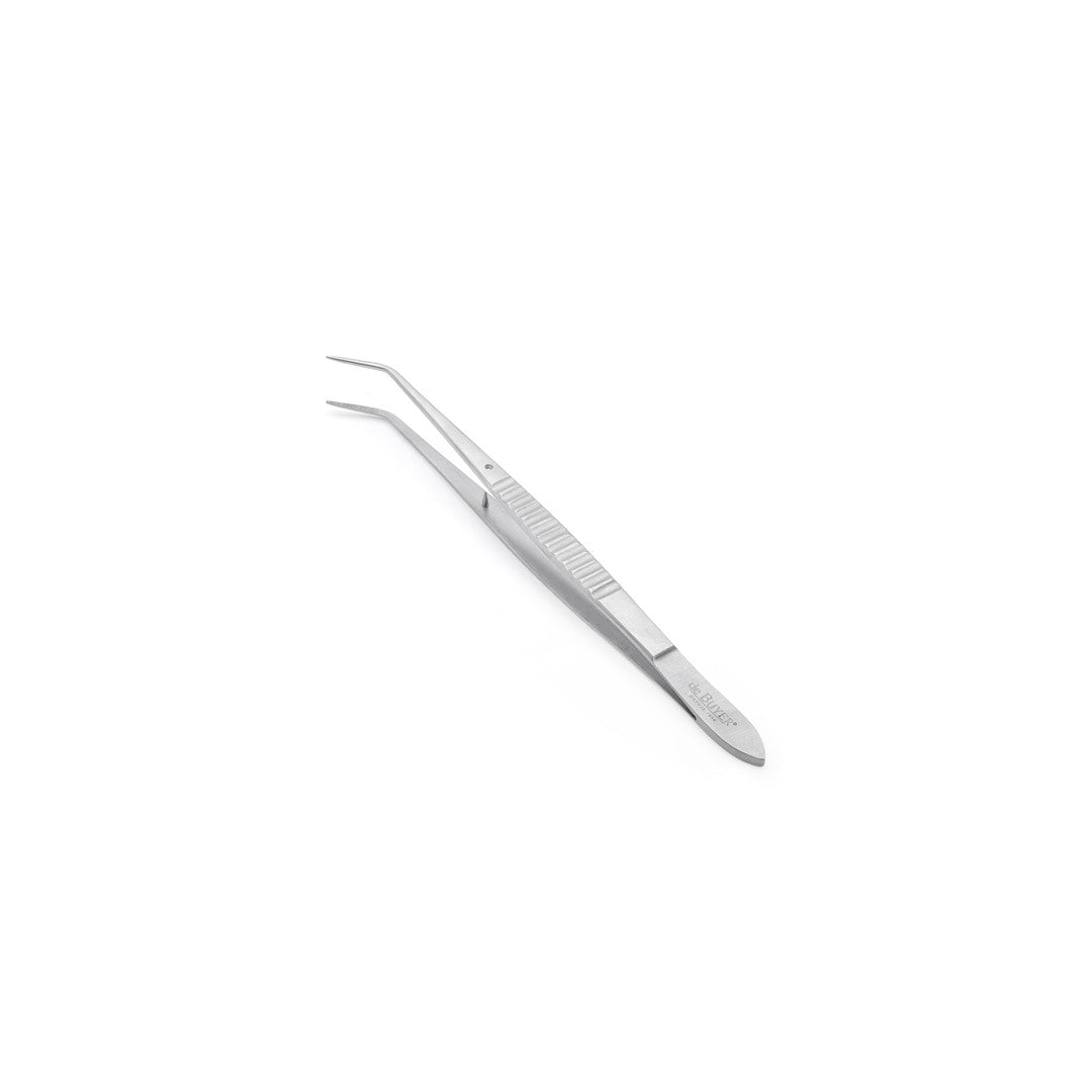de Buyer Stainless Steel Curved Plating Tweezers 16cm