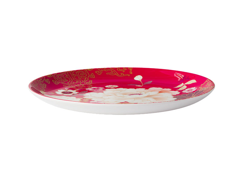 Maxwell & Williams Kimono Cake Plate Red 20cm