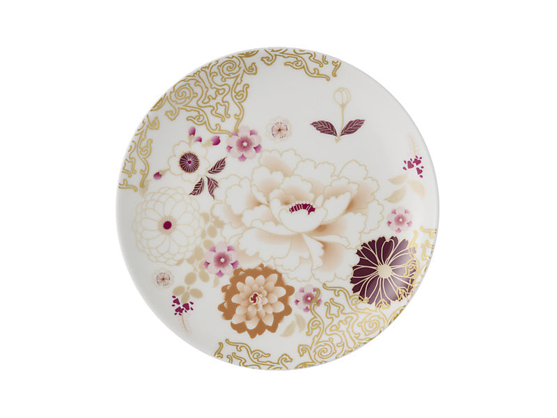 Maxwell & Williams Kimono Cake Plate Teal 20cm