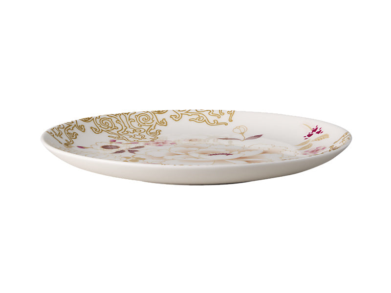 Maxwell & Williams Kimono Cake Plate Teal 20cm