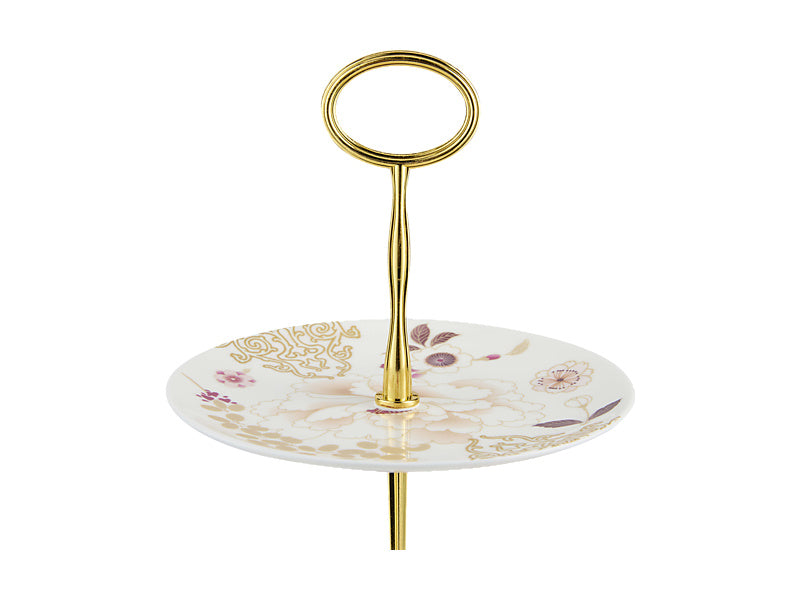 Maxwell & Williams Kimono 3 Tiered Cake Stand White 16 20 27.5 x 37cm