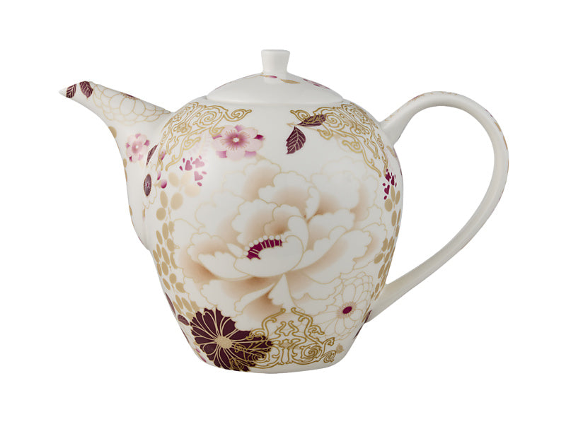 Maxwell & Williams Kimono Teapot White 1.1L