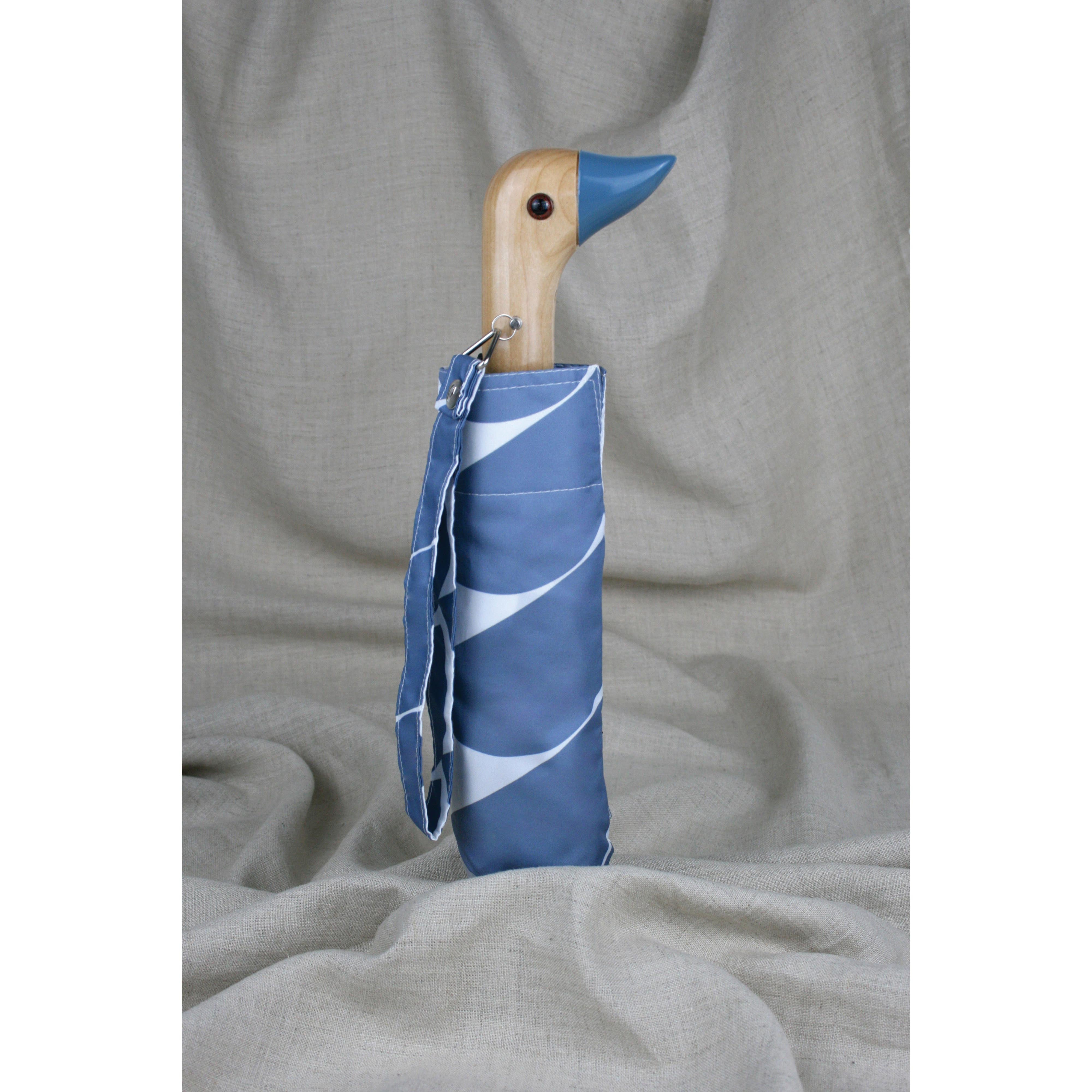 Original Duckhead Duck Umbrella Compact Denim Moon