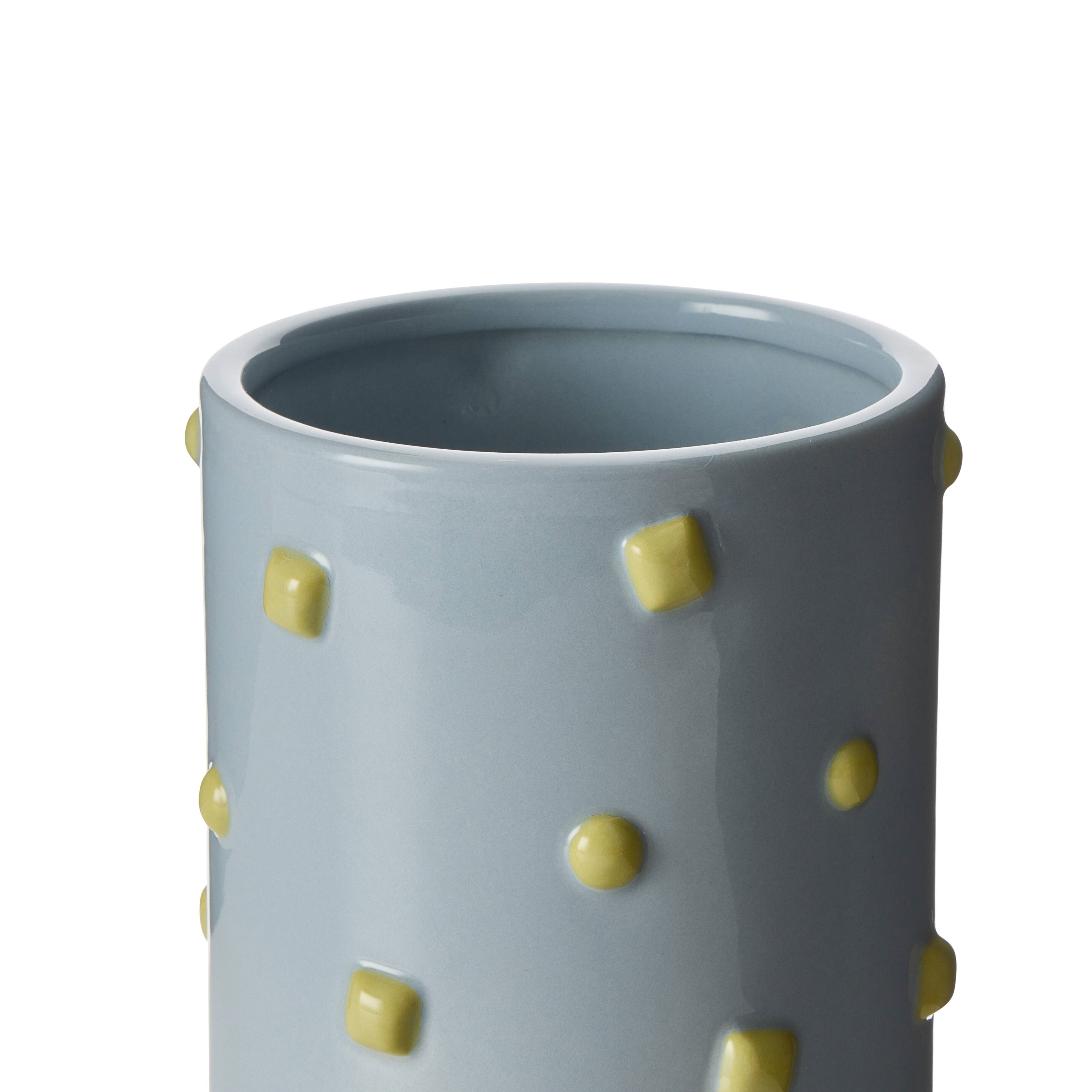 Emporium Bejeweled Vase Blue & Green