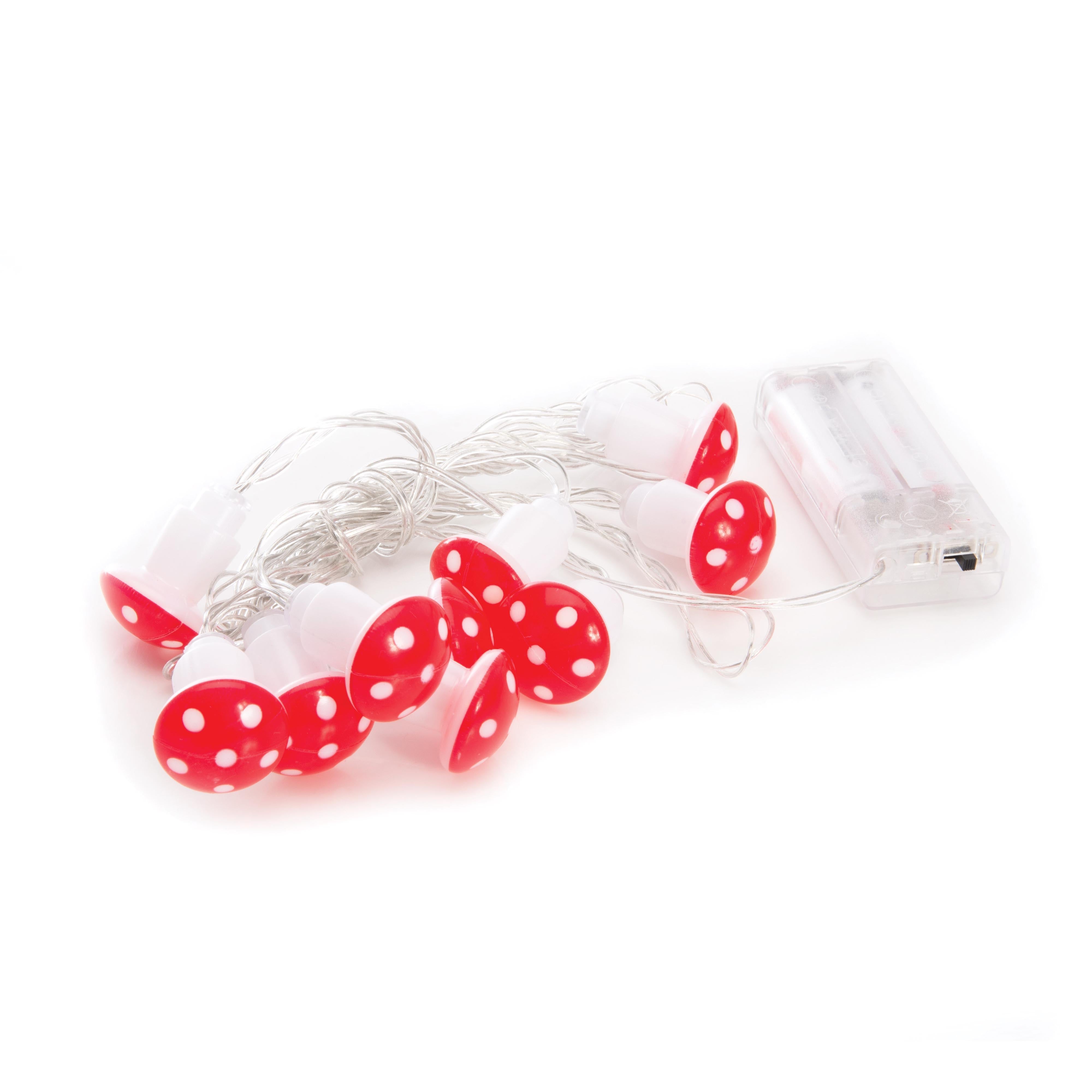 Discovery Zone Illuminate String Lights Toadstools