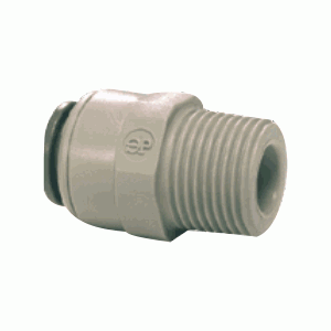 John Guest Straight Adaptor - 5/32" PF to 1/4" BSPT
