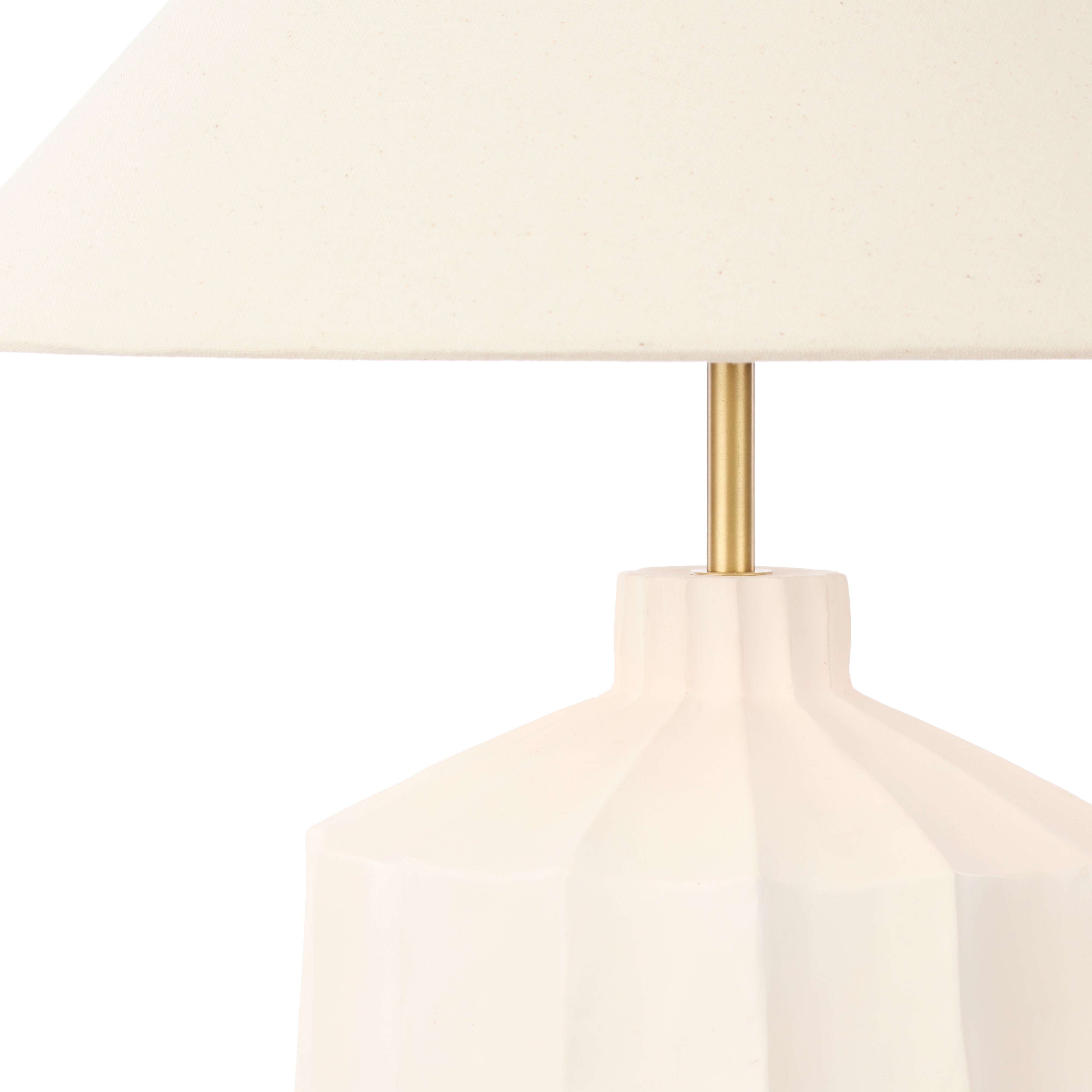 Amalfi Lutton Table Lamp Taupe & Natural