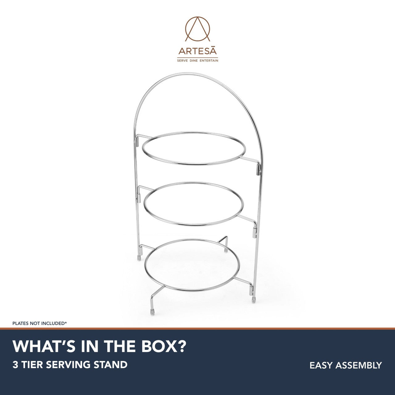 Artesà Three Tier Afternoon Tea Serving Stand