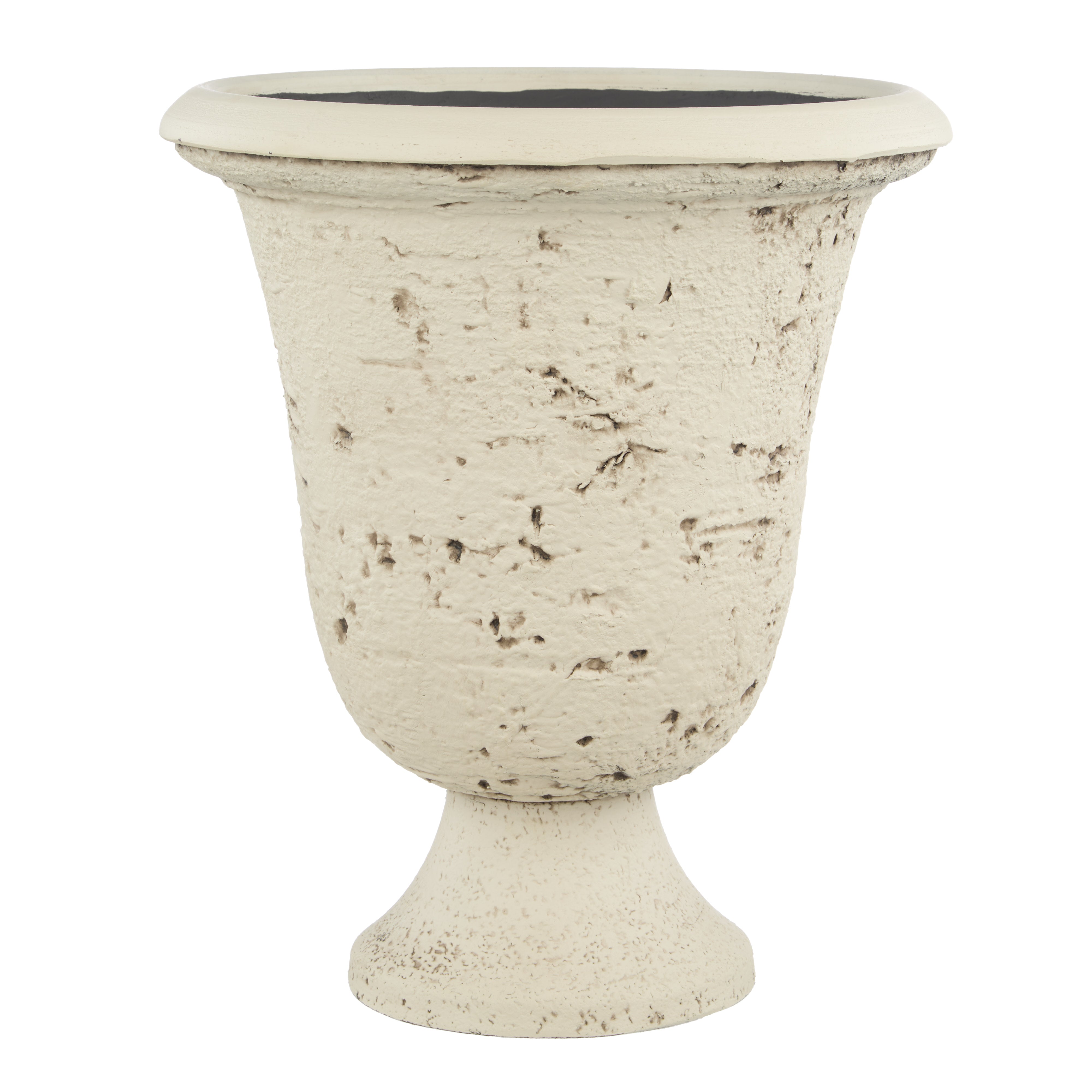 Rogue Light Weight Vintage Urn Rustic Cream