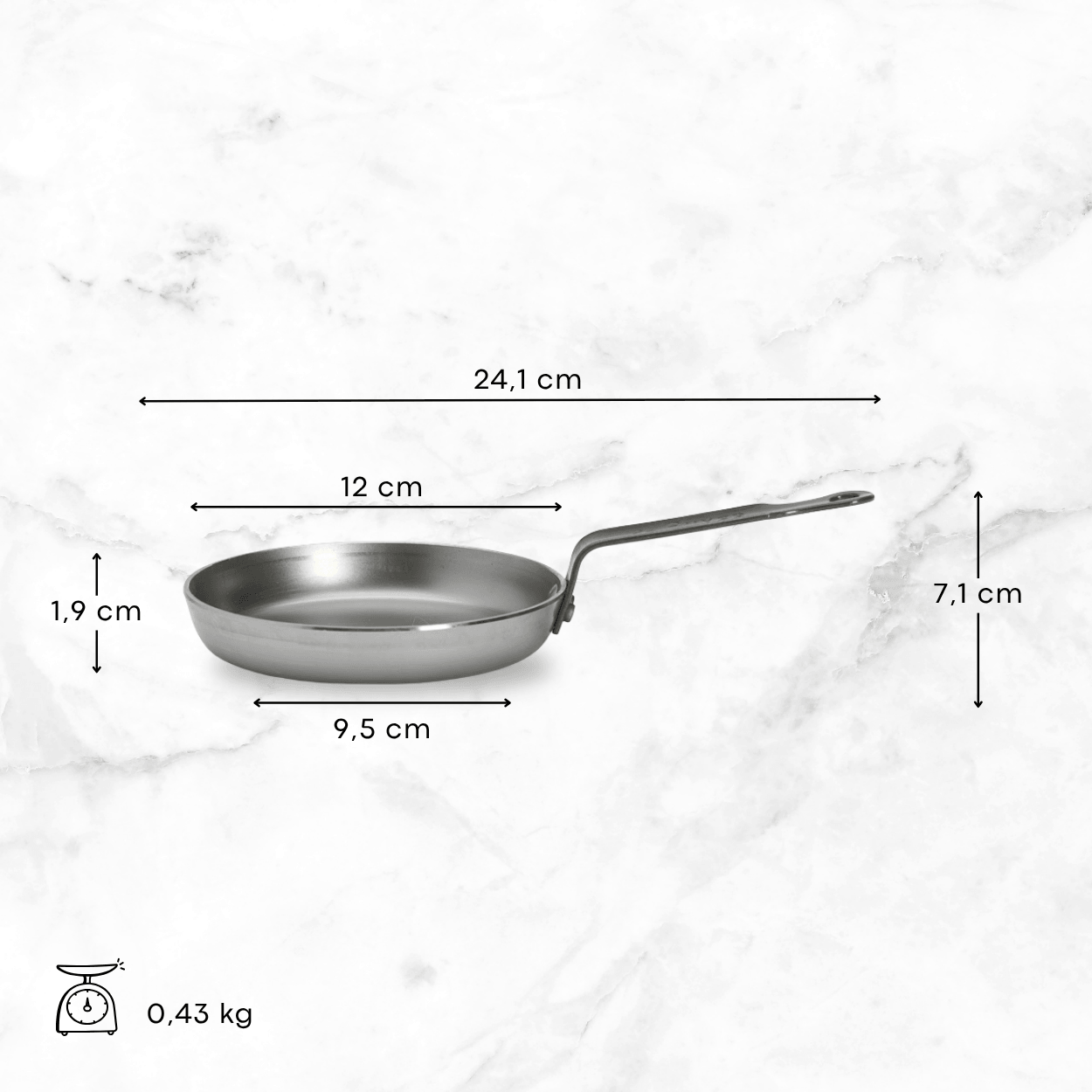 de Buyer Mineral B Blini Pan 12cm