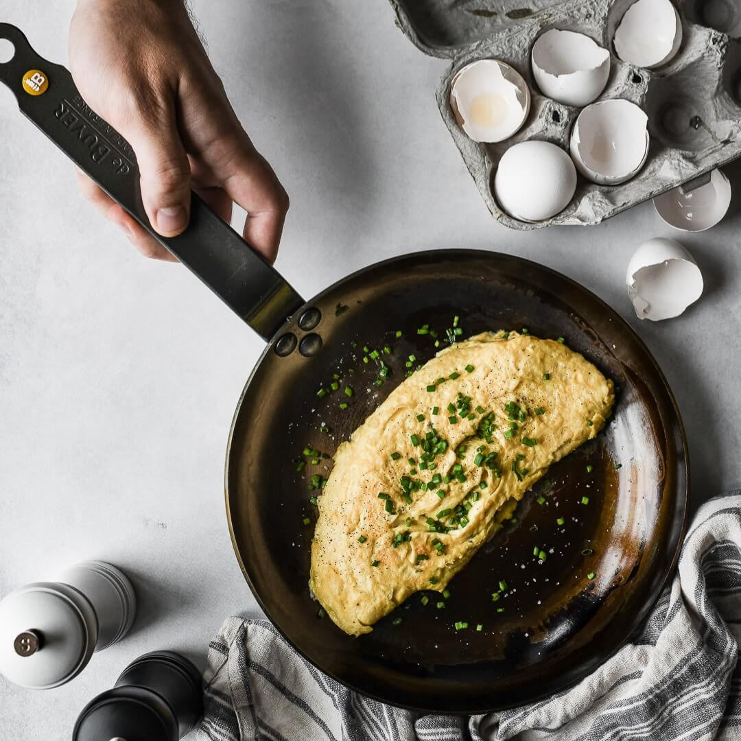 de Buyer Mineral B Omelette Pan 28cm