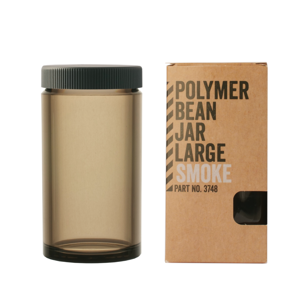 Comandante Polymer Bean Jar & Lid Large - Smoke
