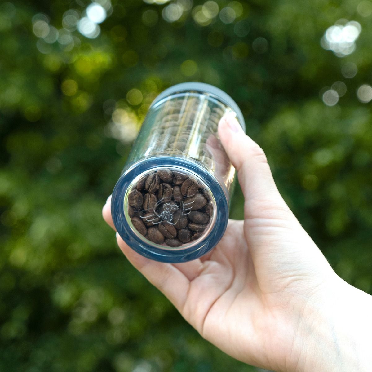 Comandante Bean Jar & Lid Large - Clear