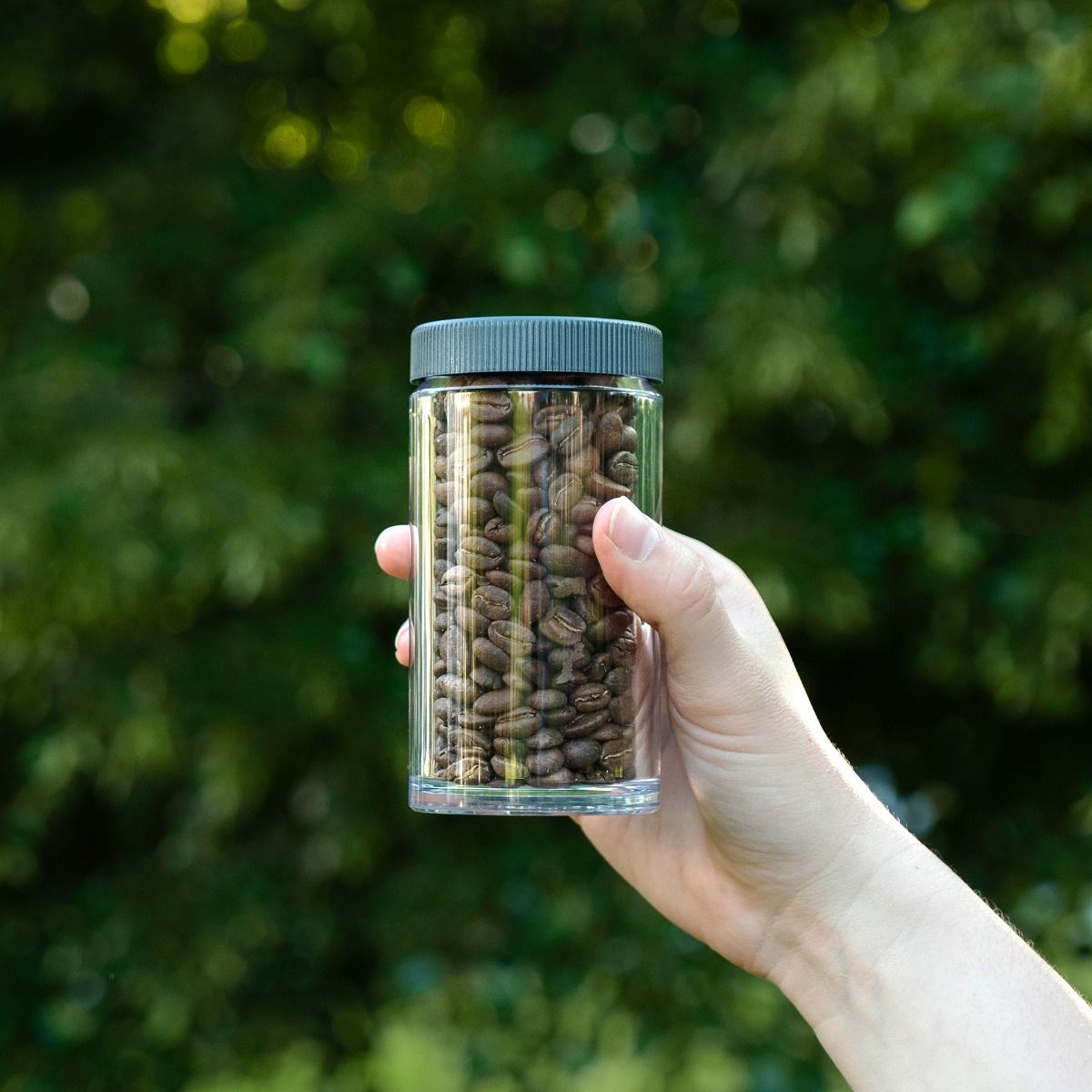 Comandante Bean Jar & Lid Large - Clear