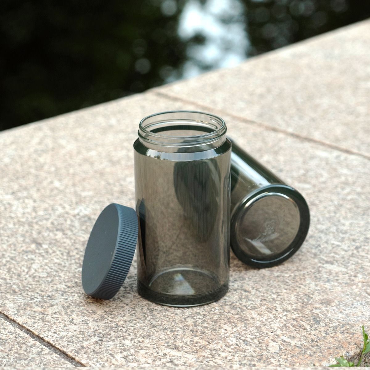 Comandante Polymer Bean Jar & Lid Large - Smoke