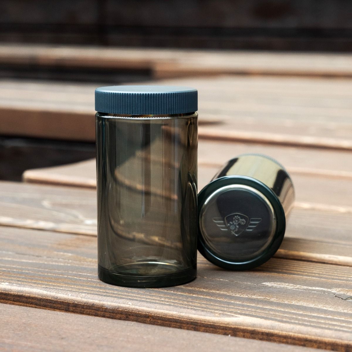 Comandante Polymer Bean Jar & Lid Large - Smoke