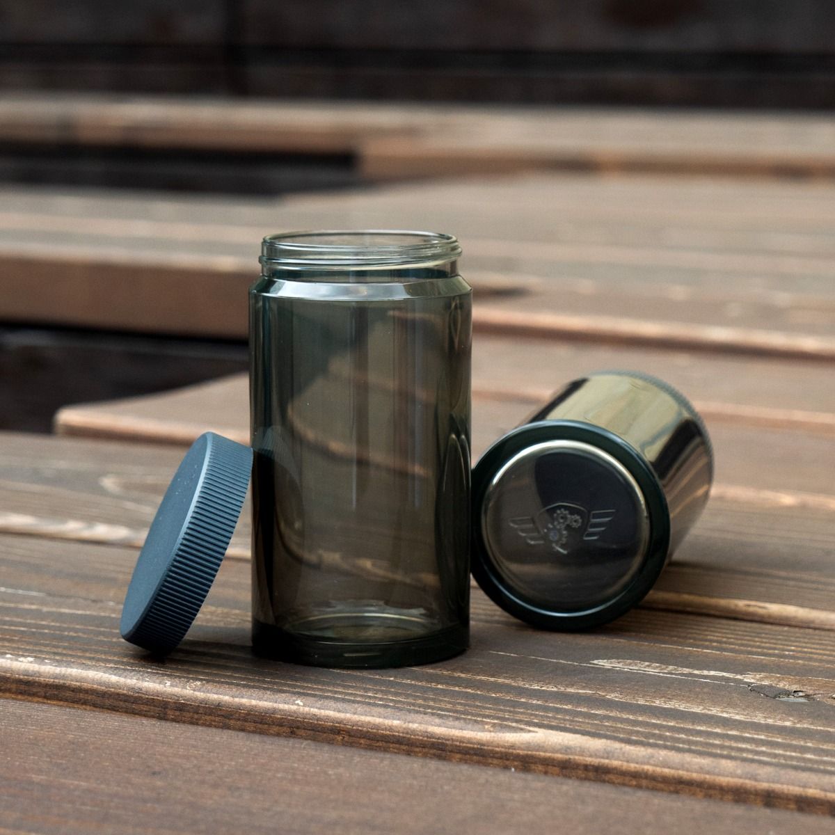 Comandante Polymer Bean Jar & Lid Large - Smoke