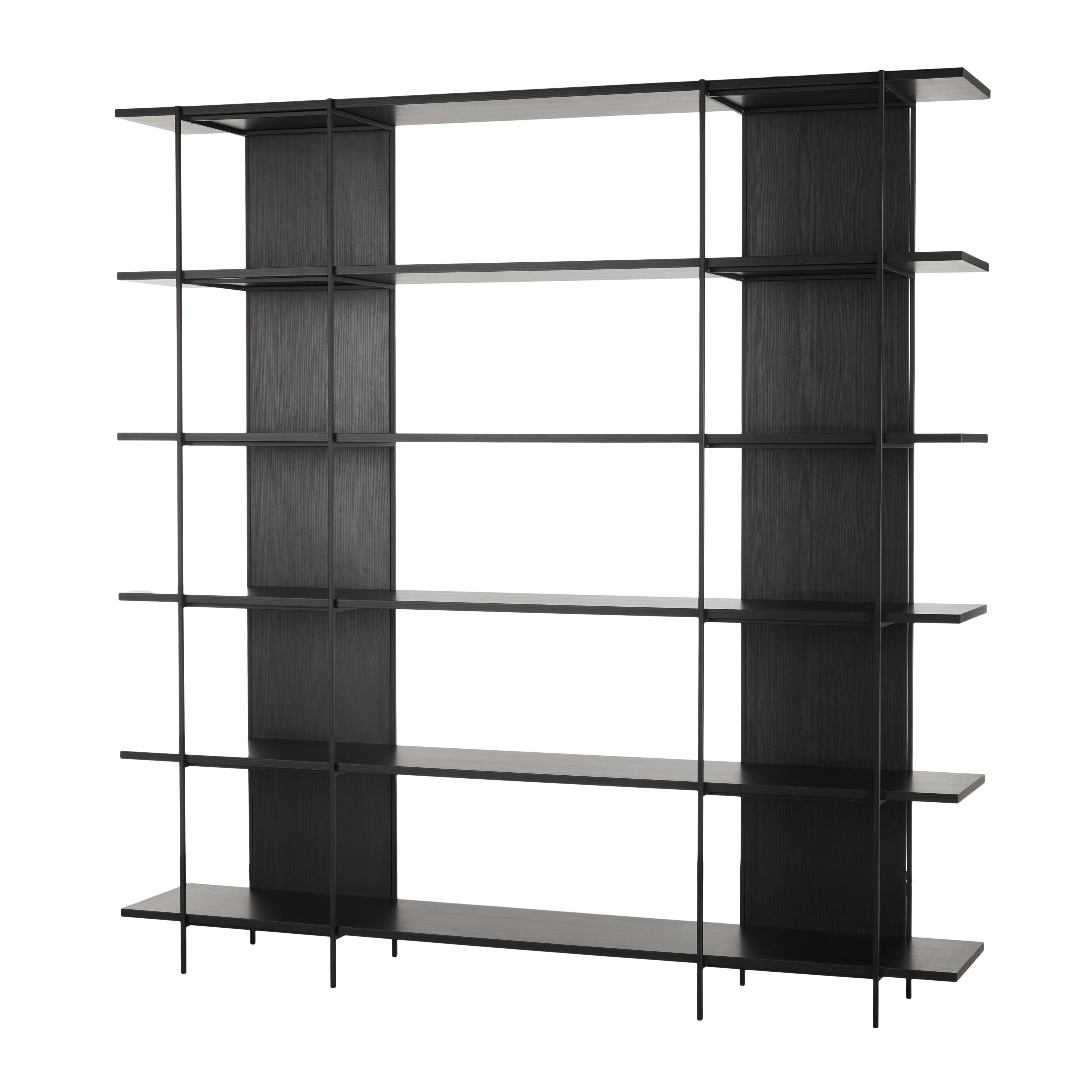 Amalfi Arris Shelving Unit Black