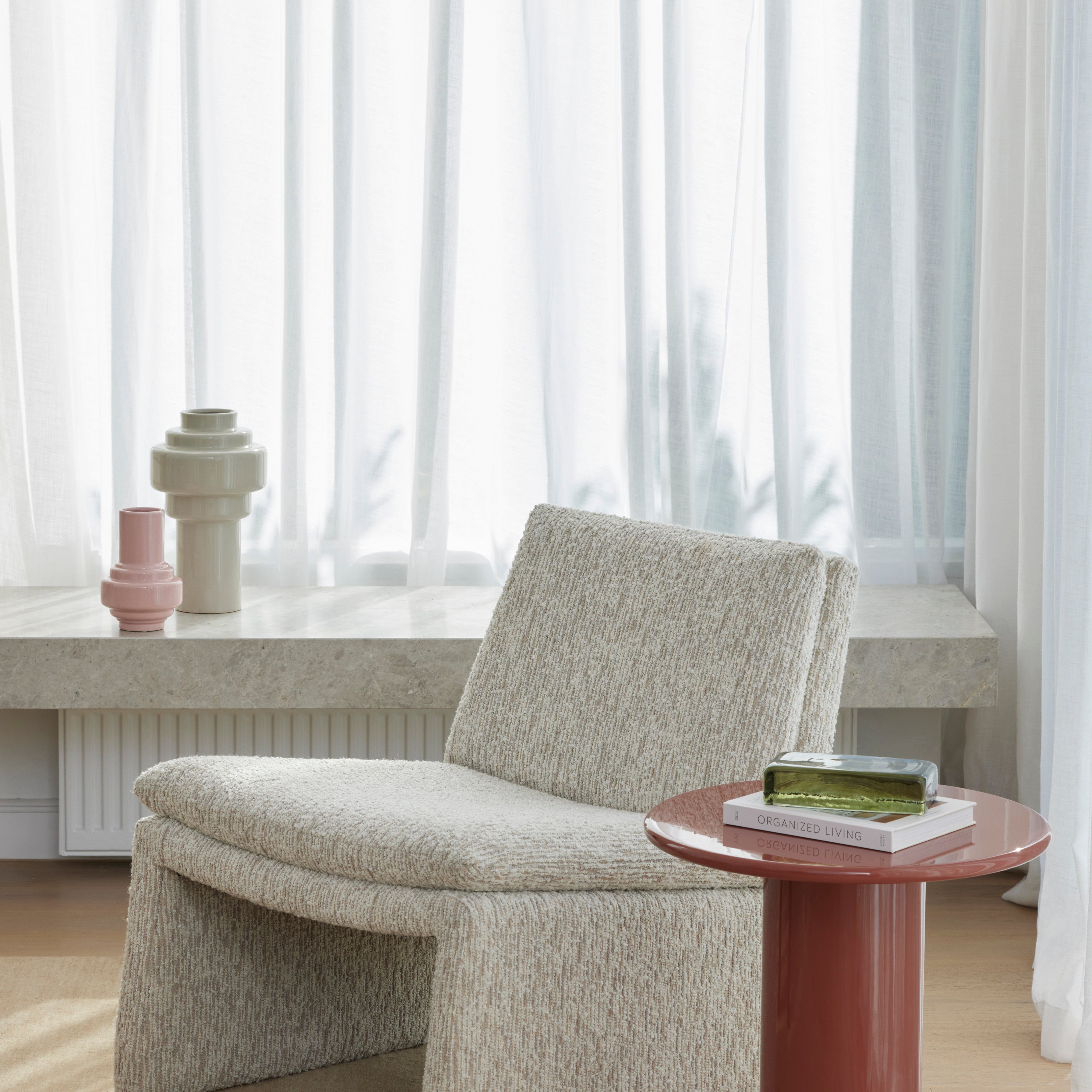 Amalfi Wade Side Table Rust