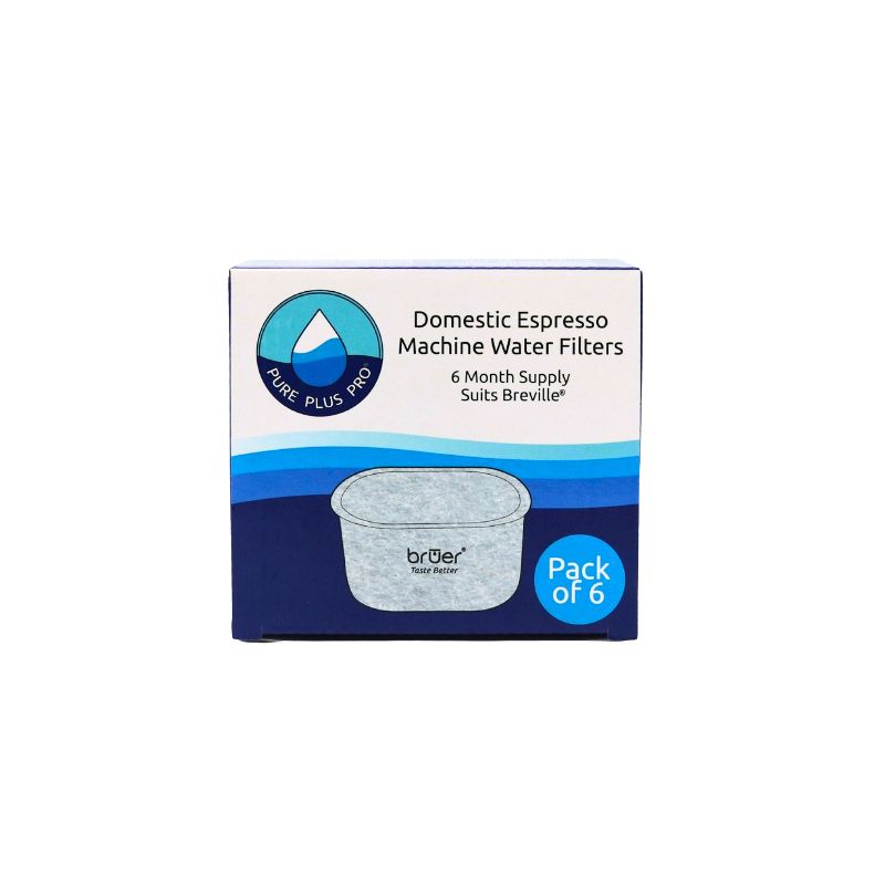 Pure Plus Pro Breville Espresso Machine Water Filter (6pk)
