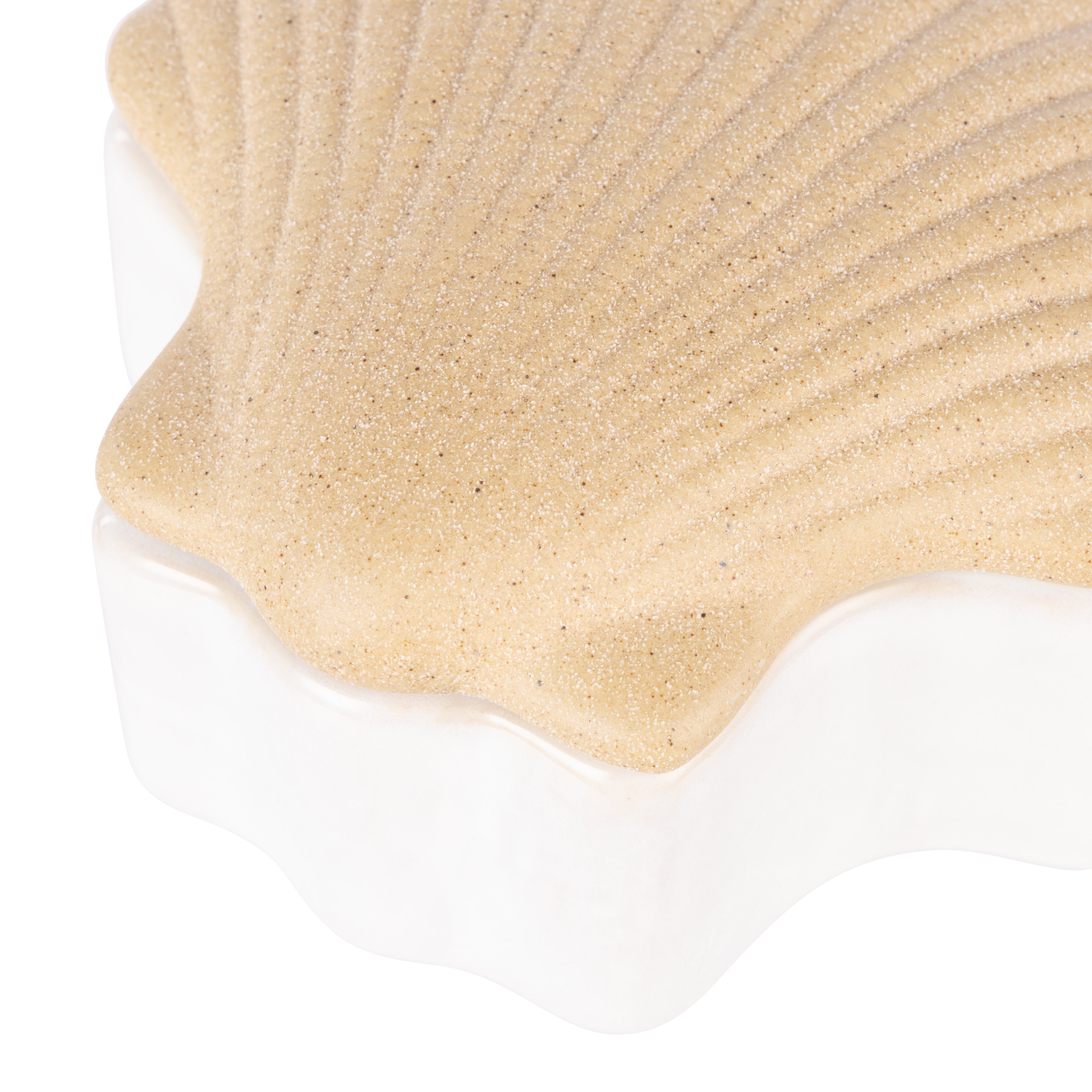 Emporium Zuri Jewellery Box White & Natural