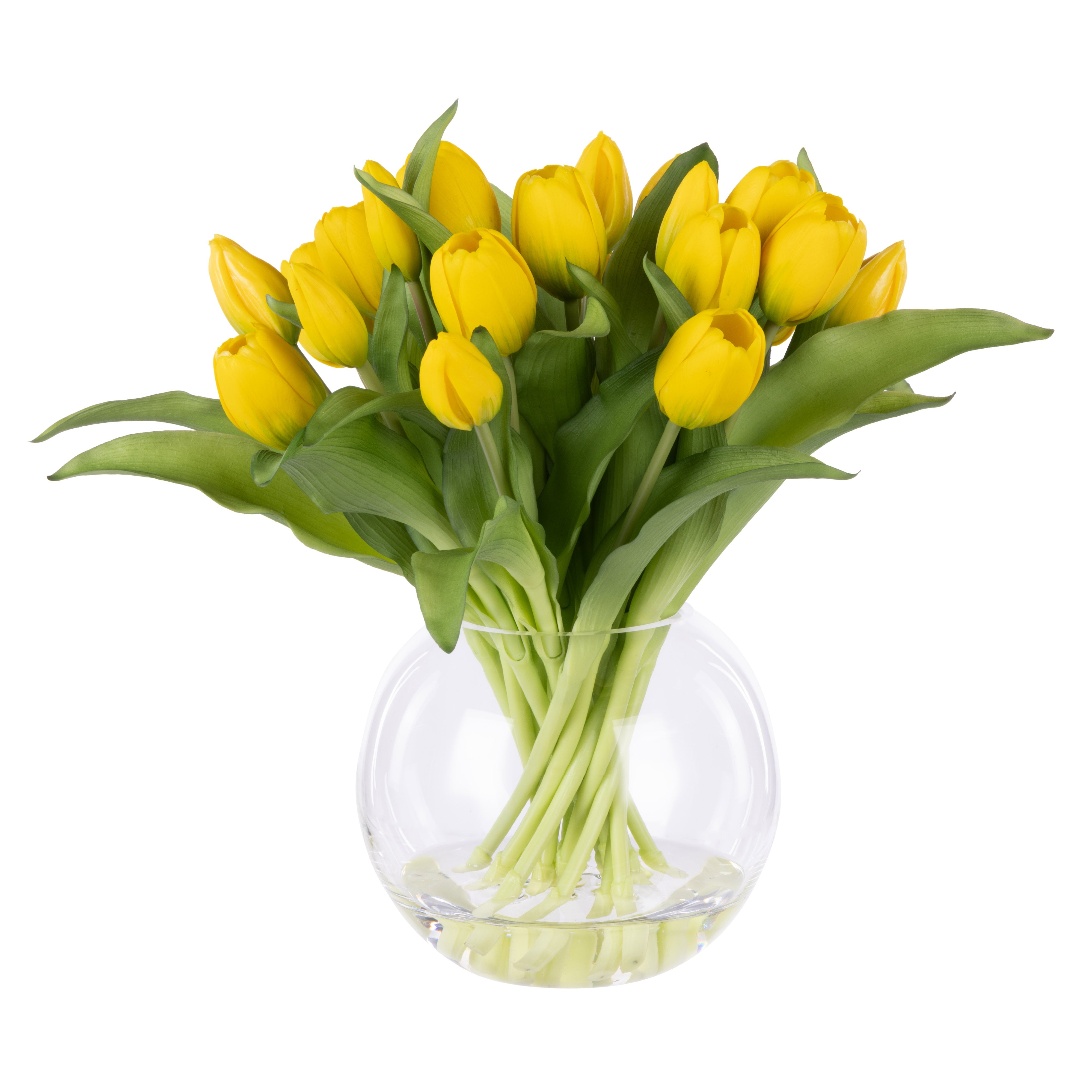 Rogue Tulip Bunch - Phoebe Vase Yellow