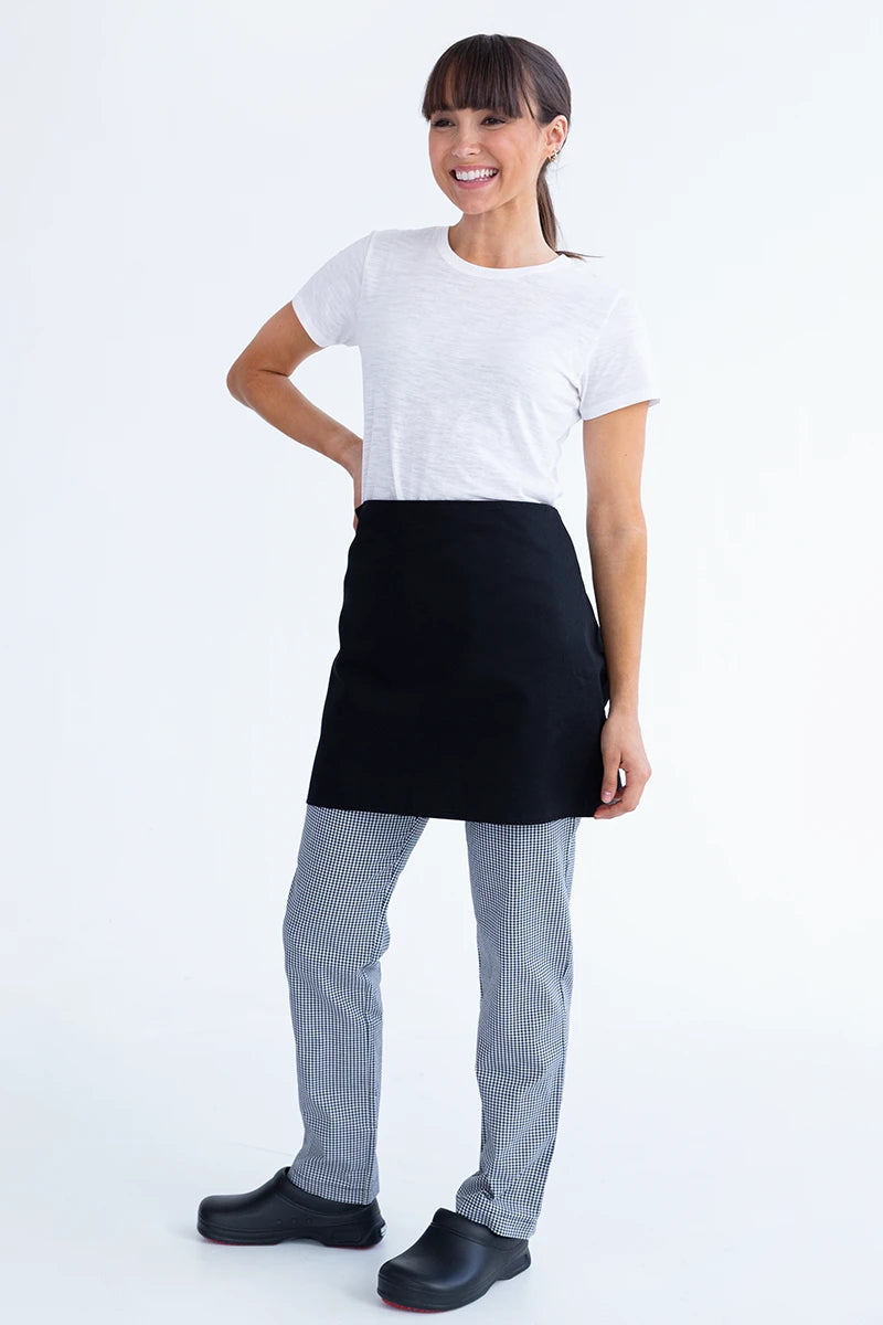 Aussie Chef 1/2 Waist Apron - Black