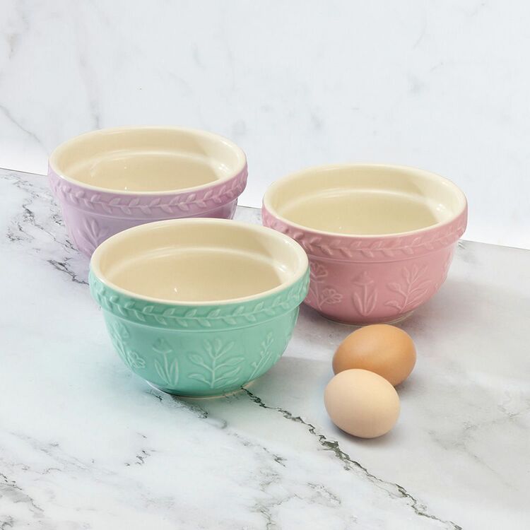 Wiltshire Baking Traditions Stoneware Mini Prep Bowl Set (3 Piece)