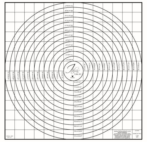 Martellato Cut & Roll Fondant Mat 60 x 58cm