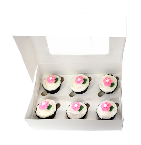 LOYAL Cupcake Box 6 Cavity with Insert