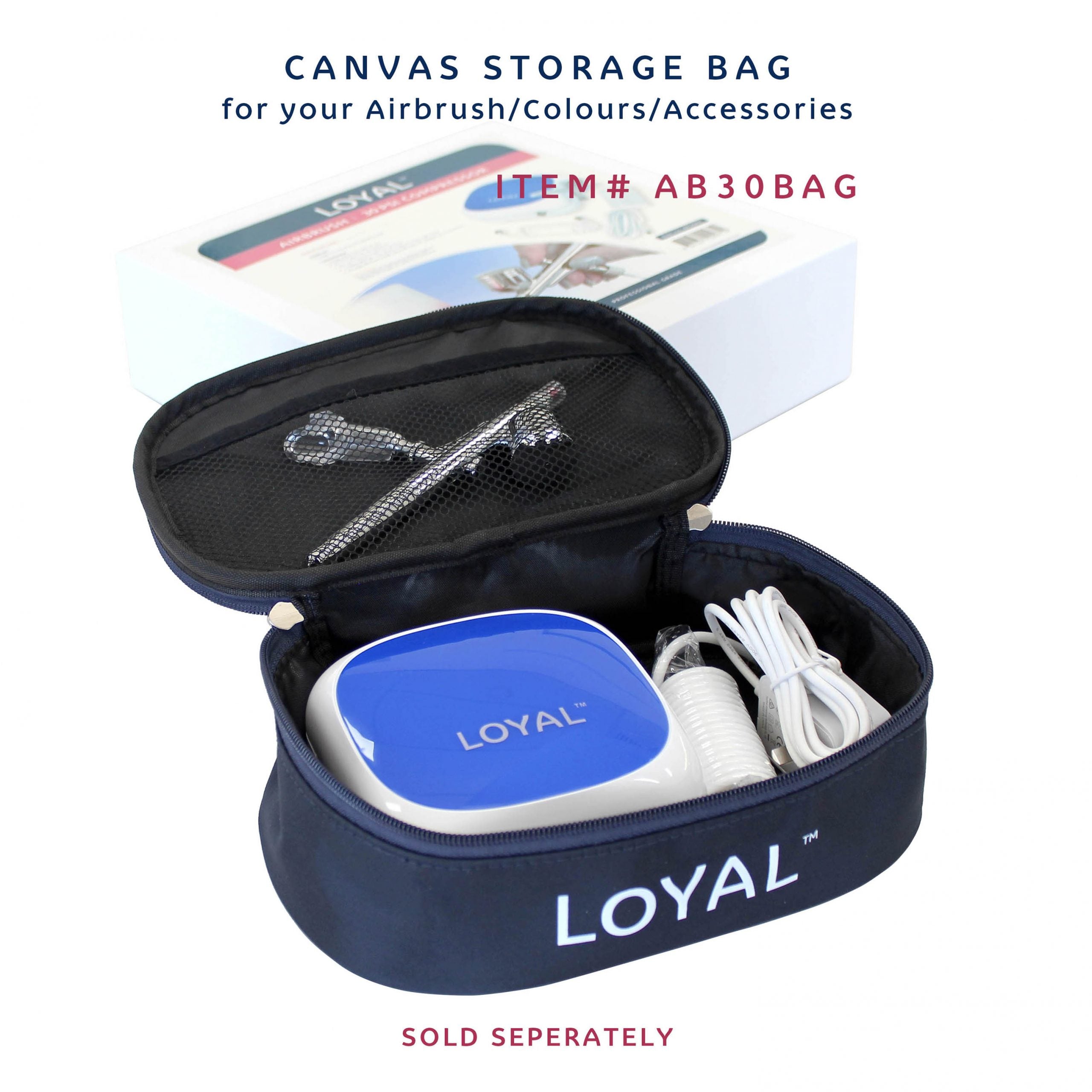 LOYAL Airbrush & Accessories Bag Canvas