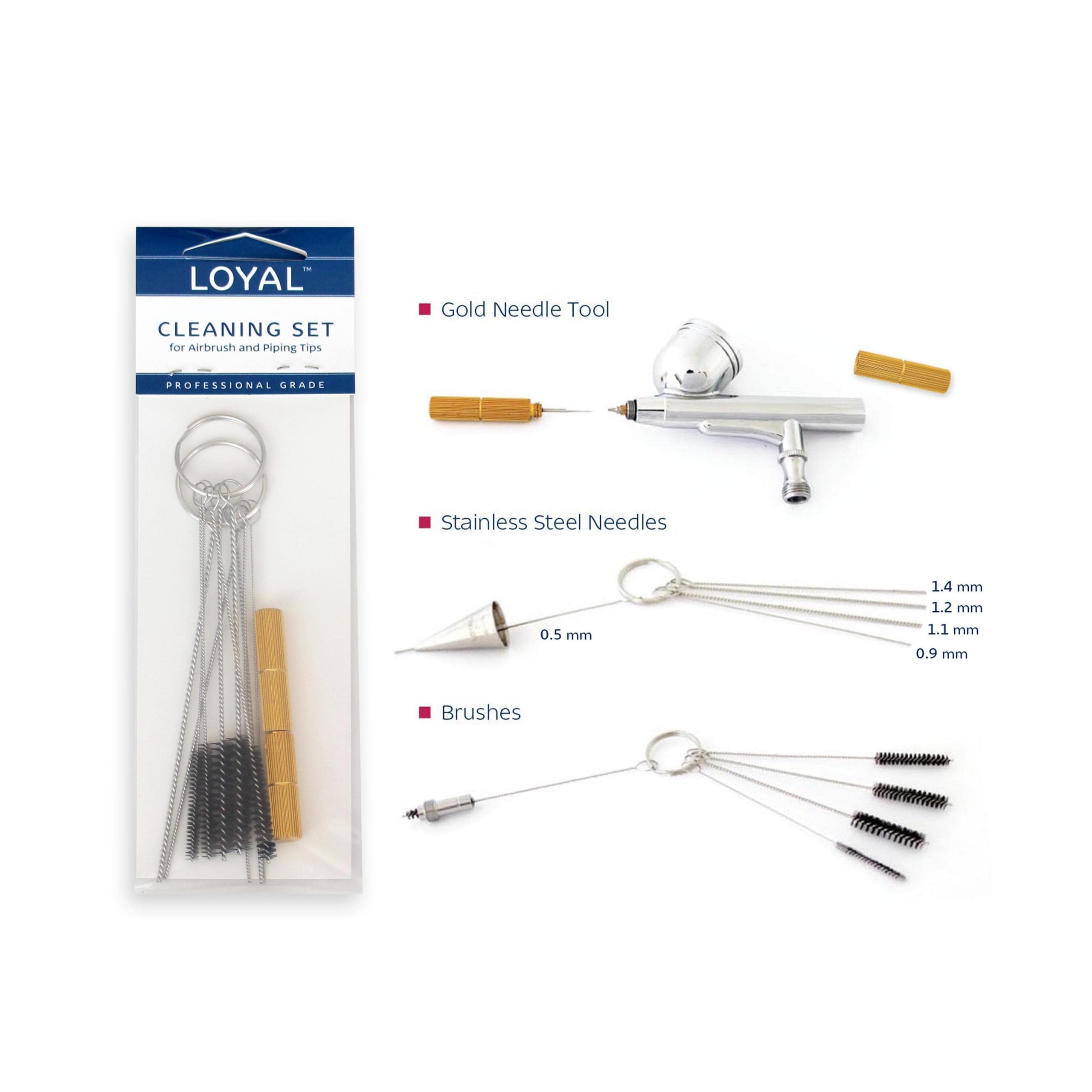 LOYAL Airbrush & Piping Tip Cleaning Set