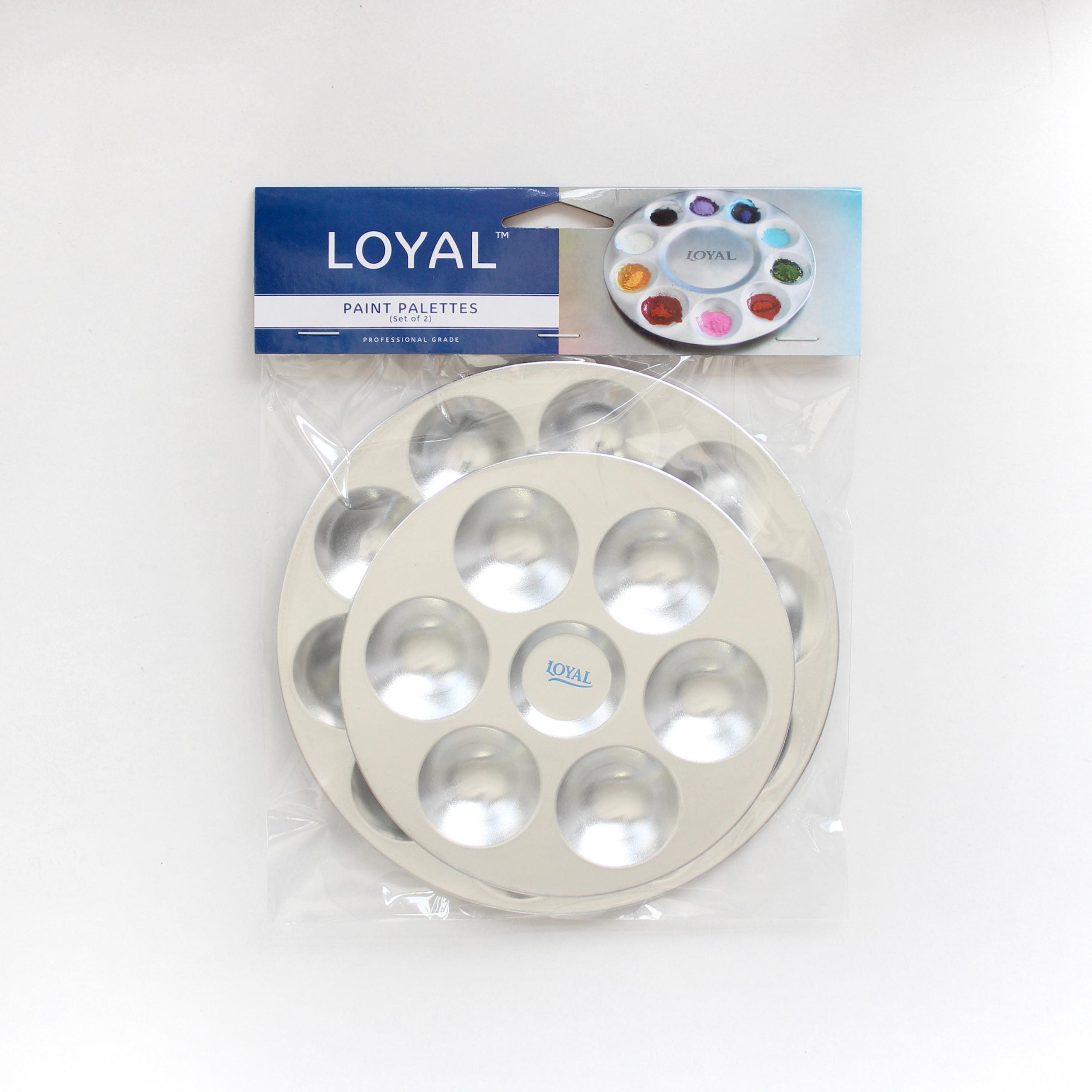 LOYAL Paint Palette Aluminium 2 Piece